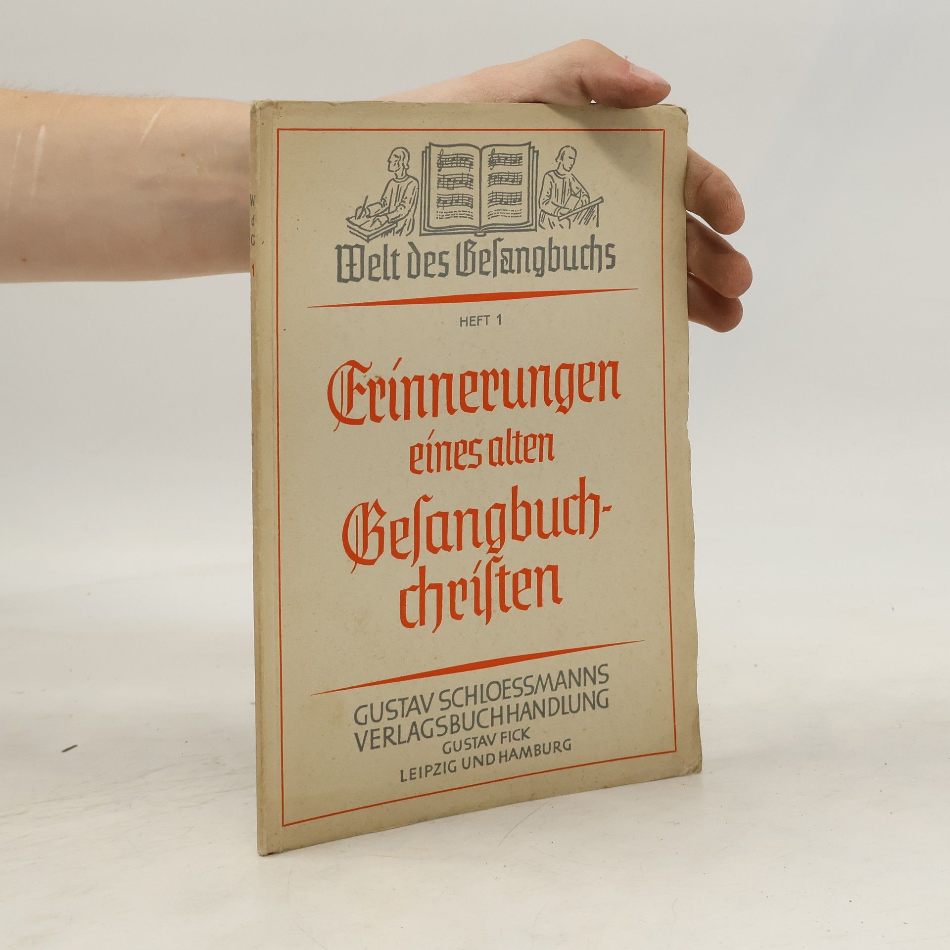 Collectif d'auteurs Erinnerungen eines alten Gesangbuchchristen