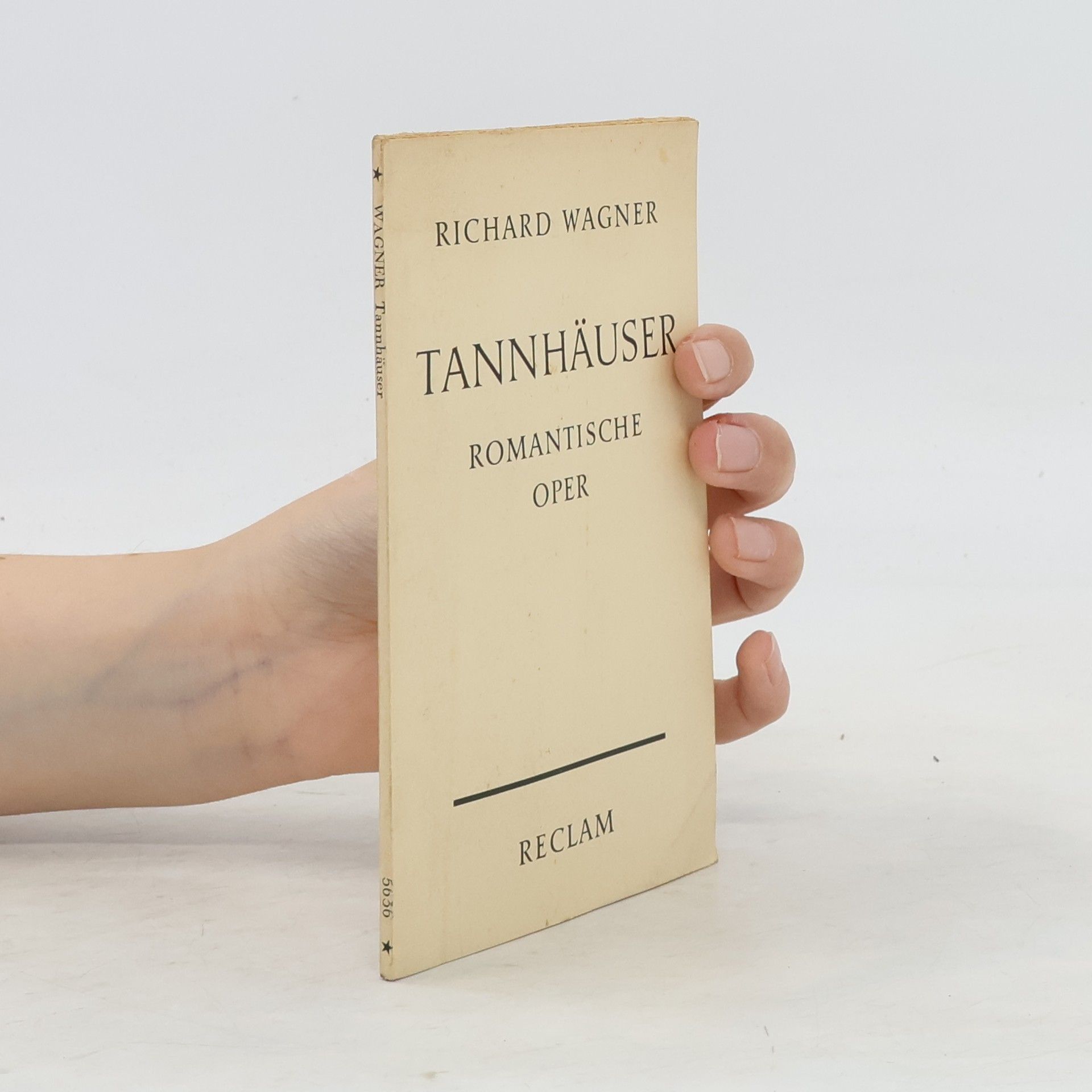 Richard Wagner  Tannhäuser. Romantische Oper