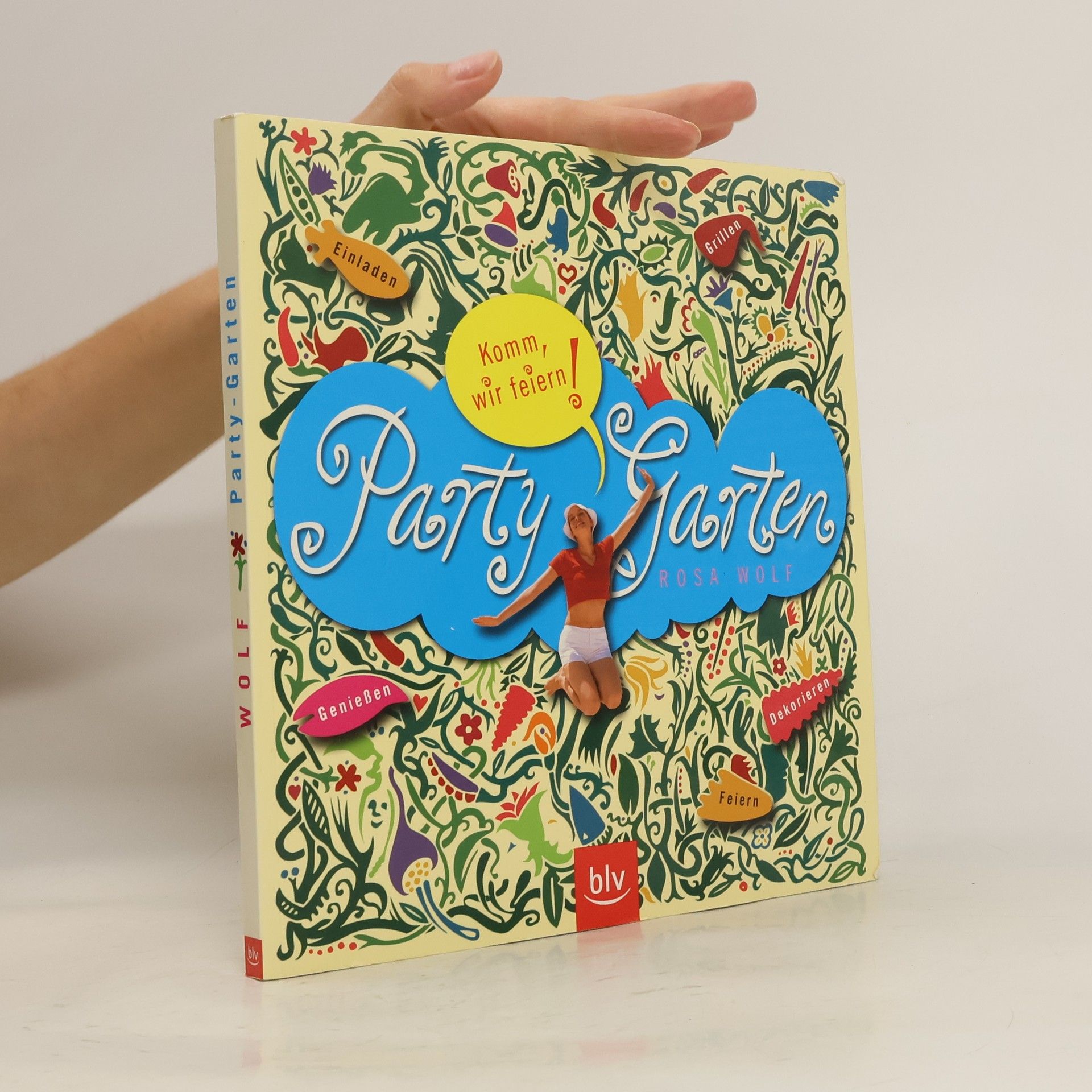Rosa Wolf Party-Garten