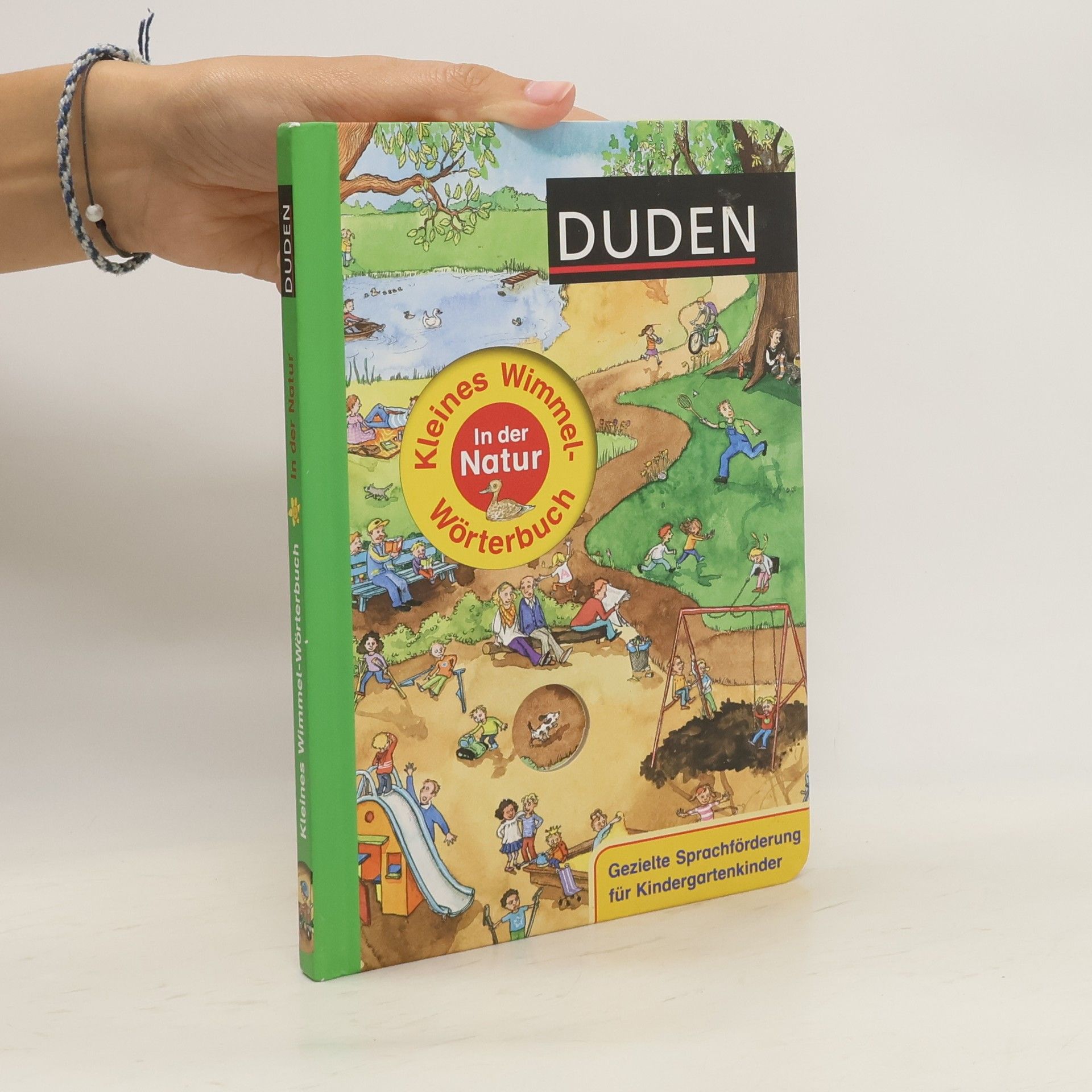 Stefanie Scharnberg Duden, Kleines Wimmelwörterbuch. In der Natur