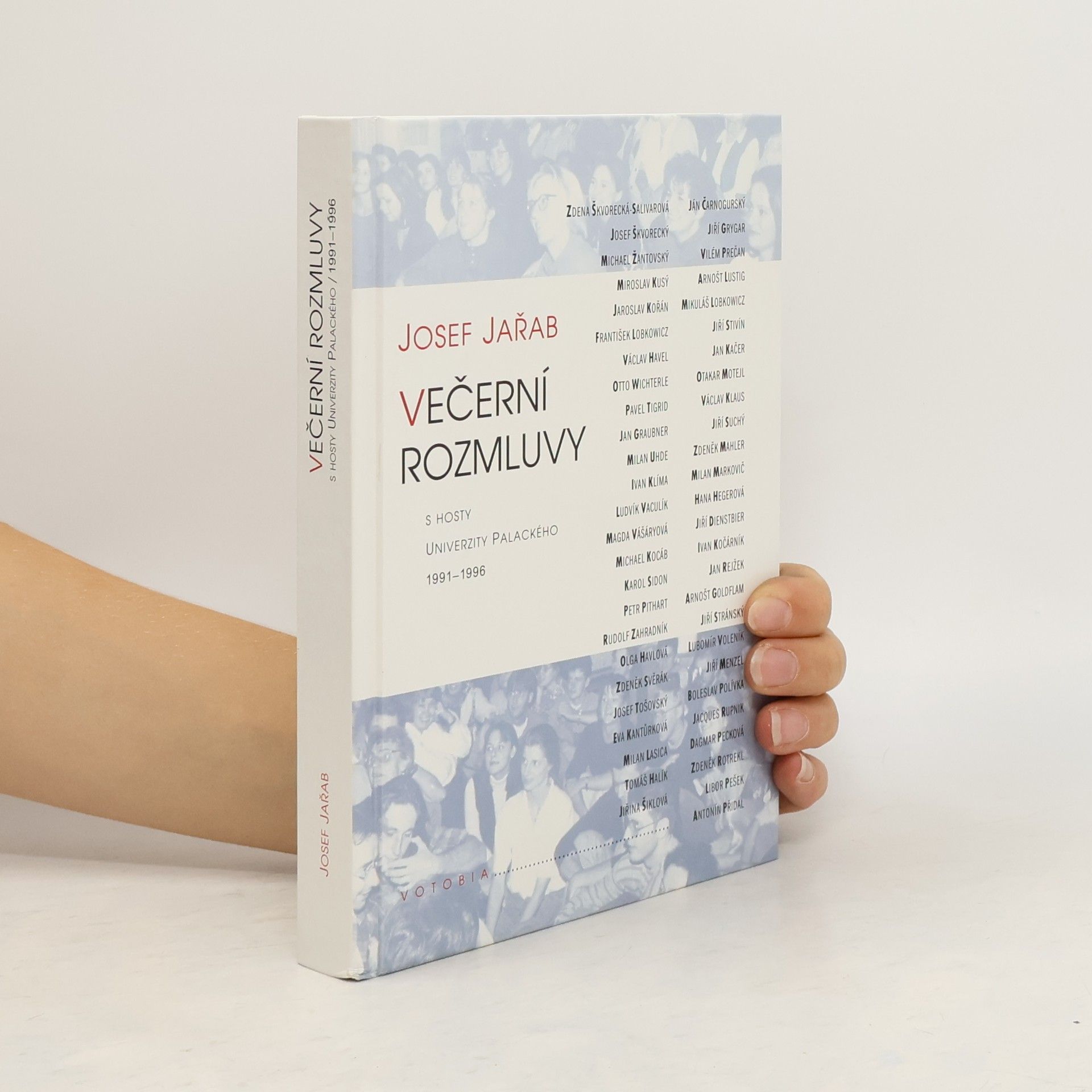 Josef Jařab Večerní rozmluvy s hosty Univerzity Palackého 1991-1996