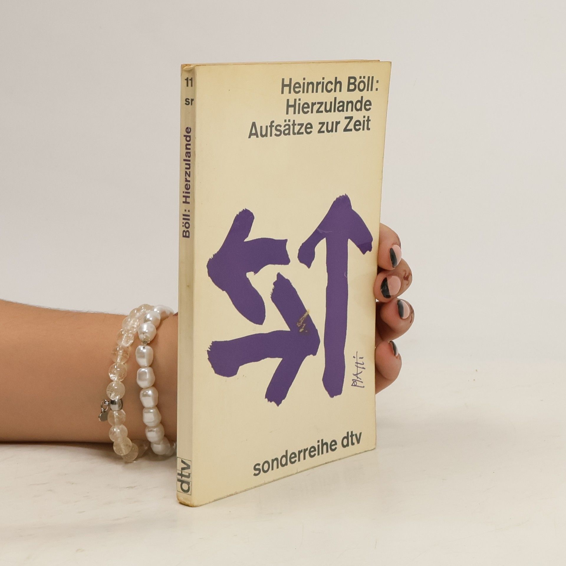 Heinrich Böll Hierzulande Aufsätze zur Zeit