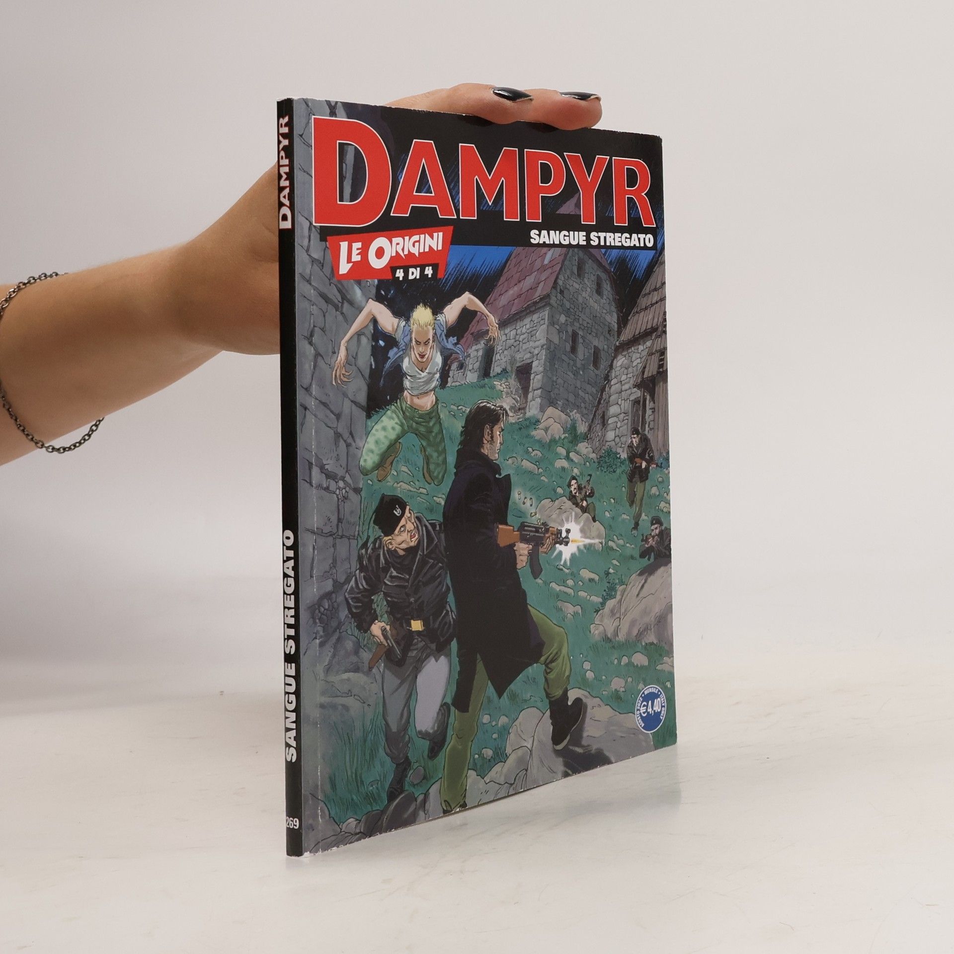 Collectif d'auteurs Dampyr 269. Sangue stregato
