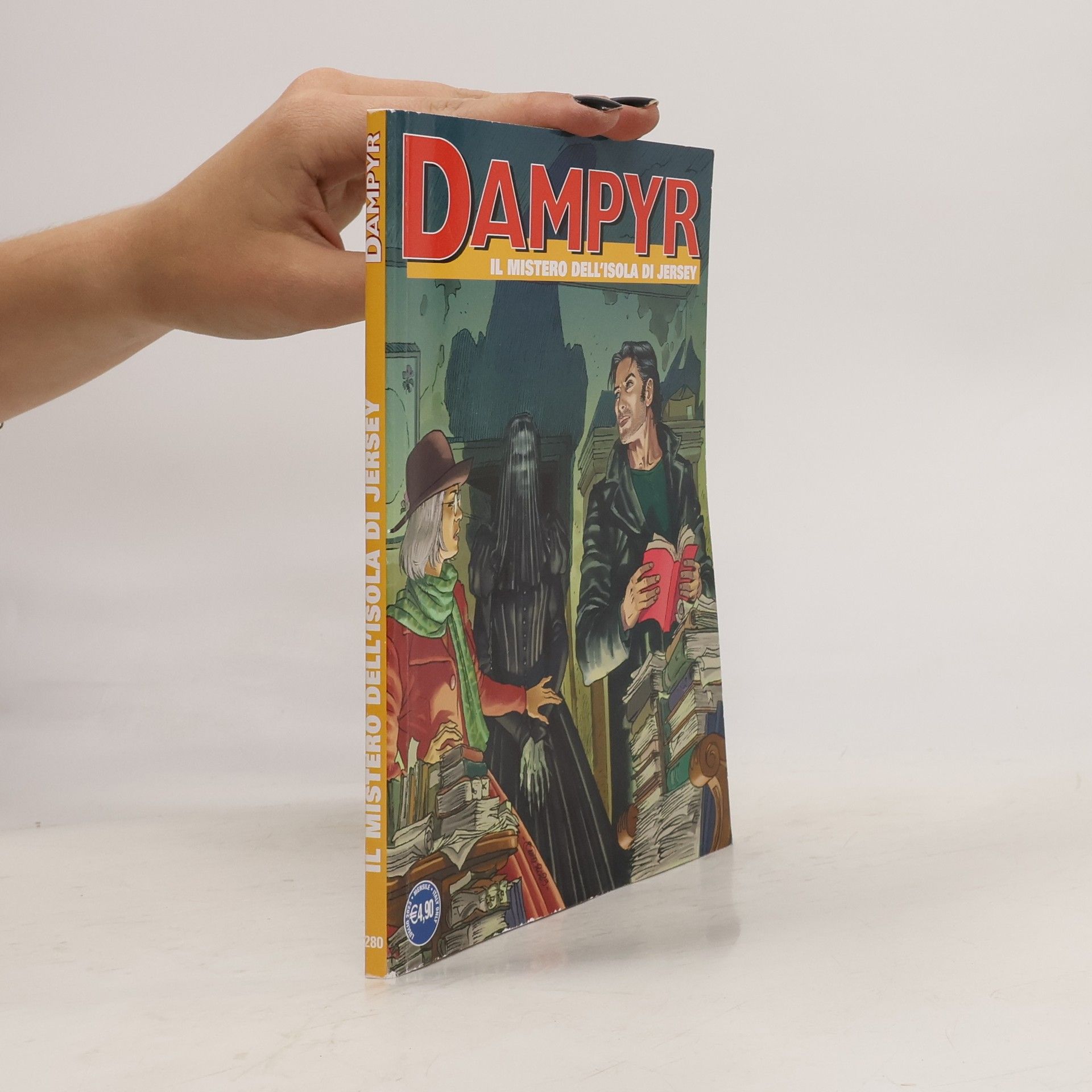 Collectif d'auteurs Dampyr 280. Il mistero dell'isola di Jersey