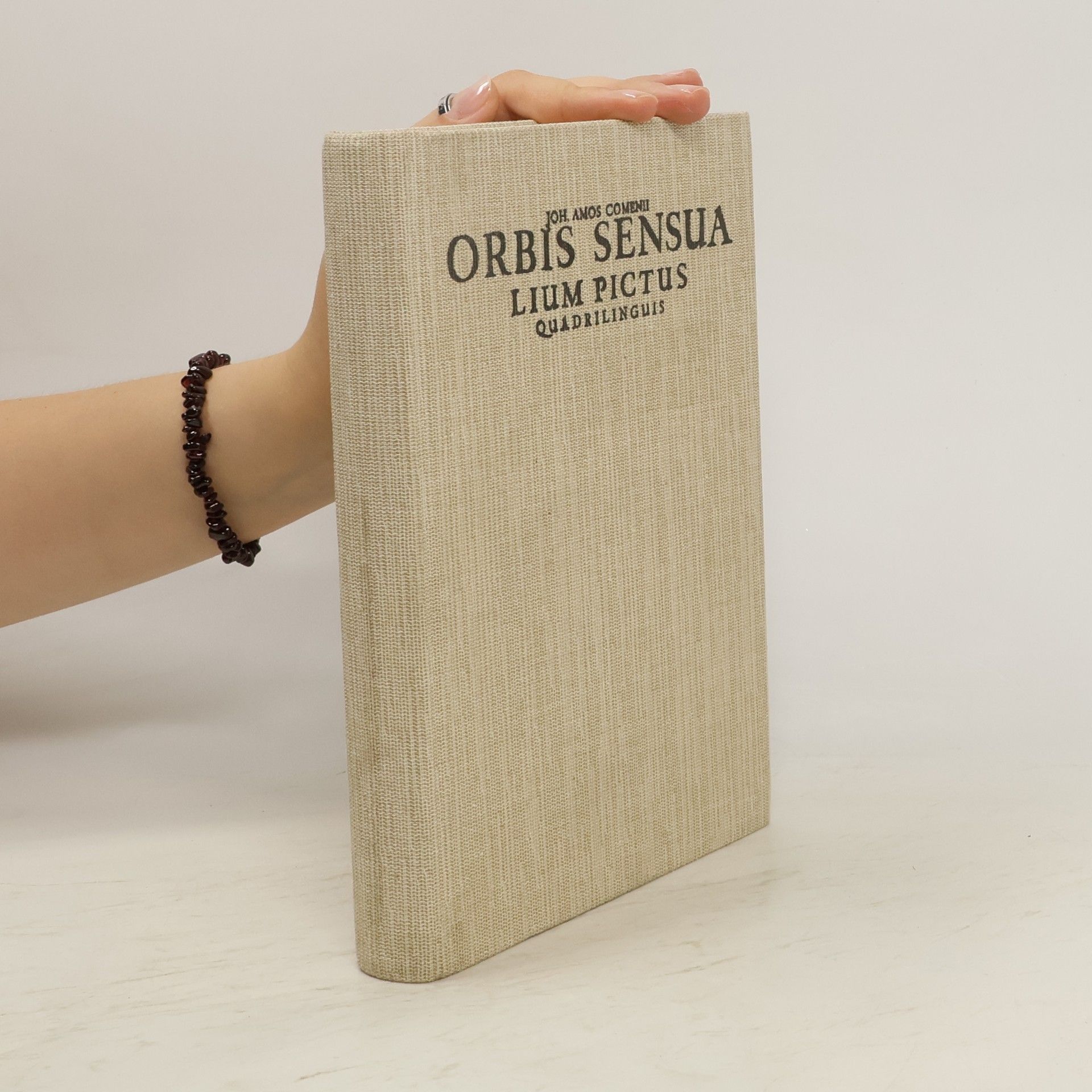 Jan Amos Komenský Orbis Sensua-Lium Pictus Quadrilinguis