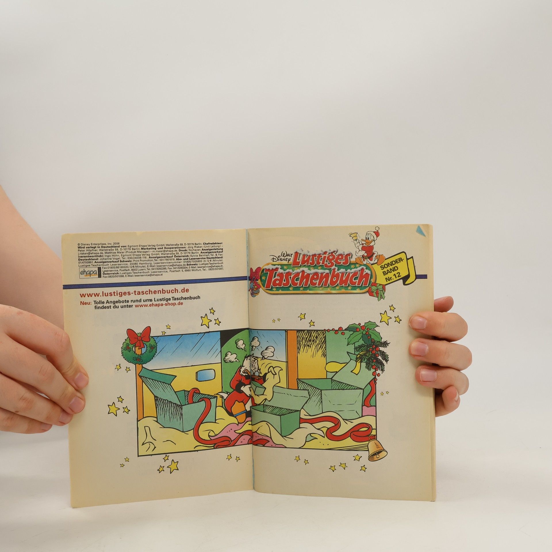Various authors Lustiges Taschenbuch 12. Frohes Fest in Entenhausen