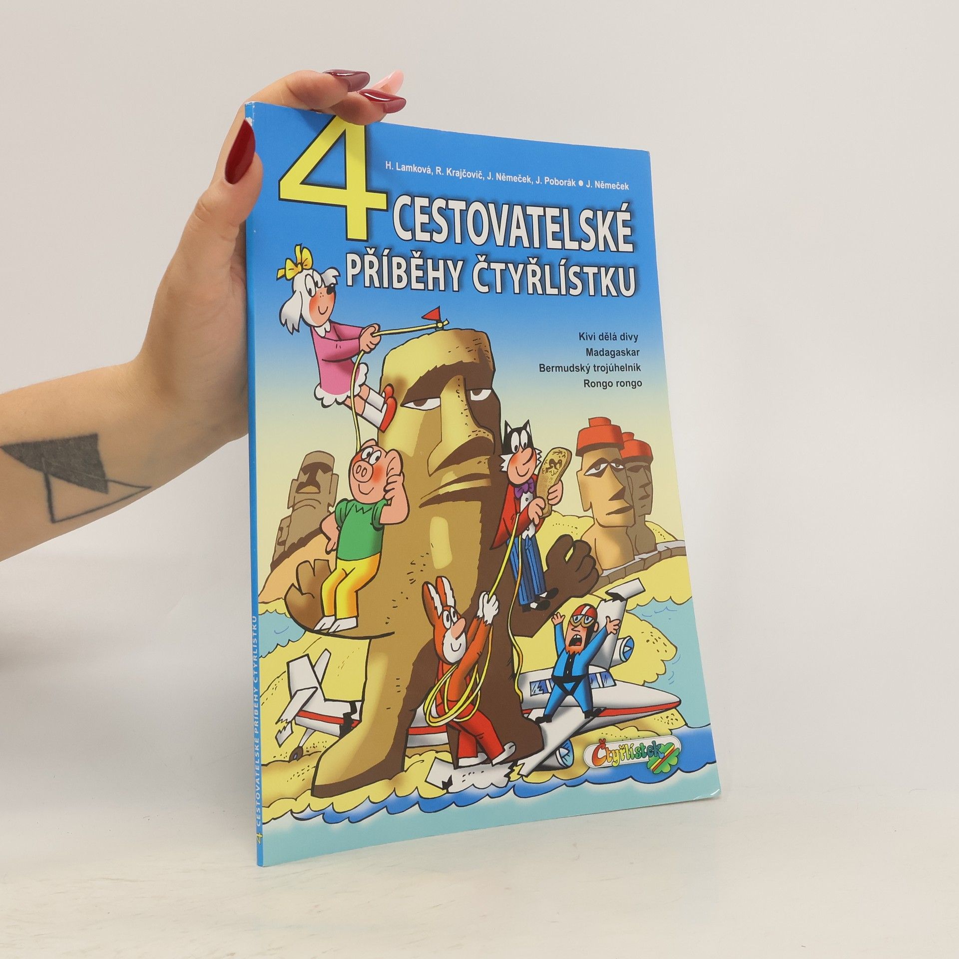 Hana Lamková 4 cestovatelské příběhy Čtyřlístku