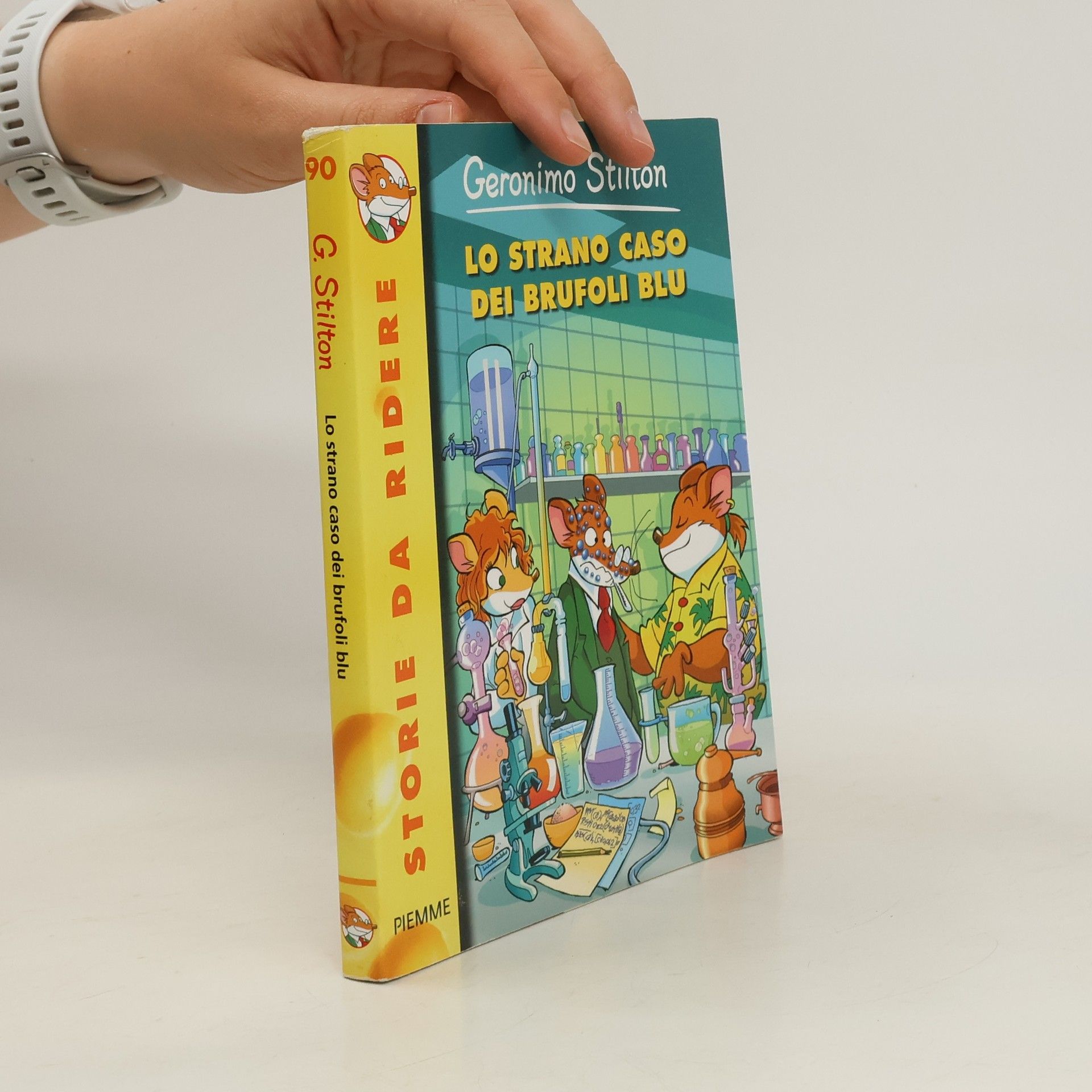 Geronimo Stilton Lo strano caso dei brufoli blu