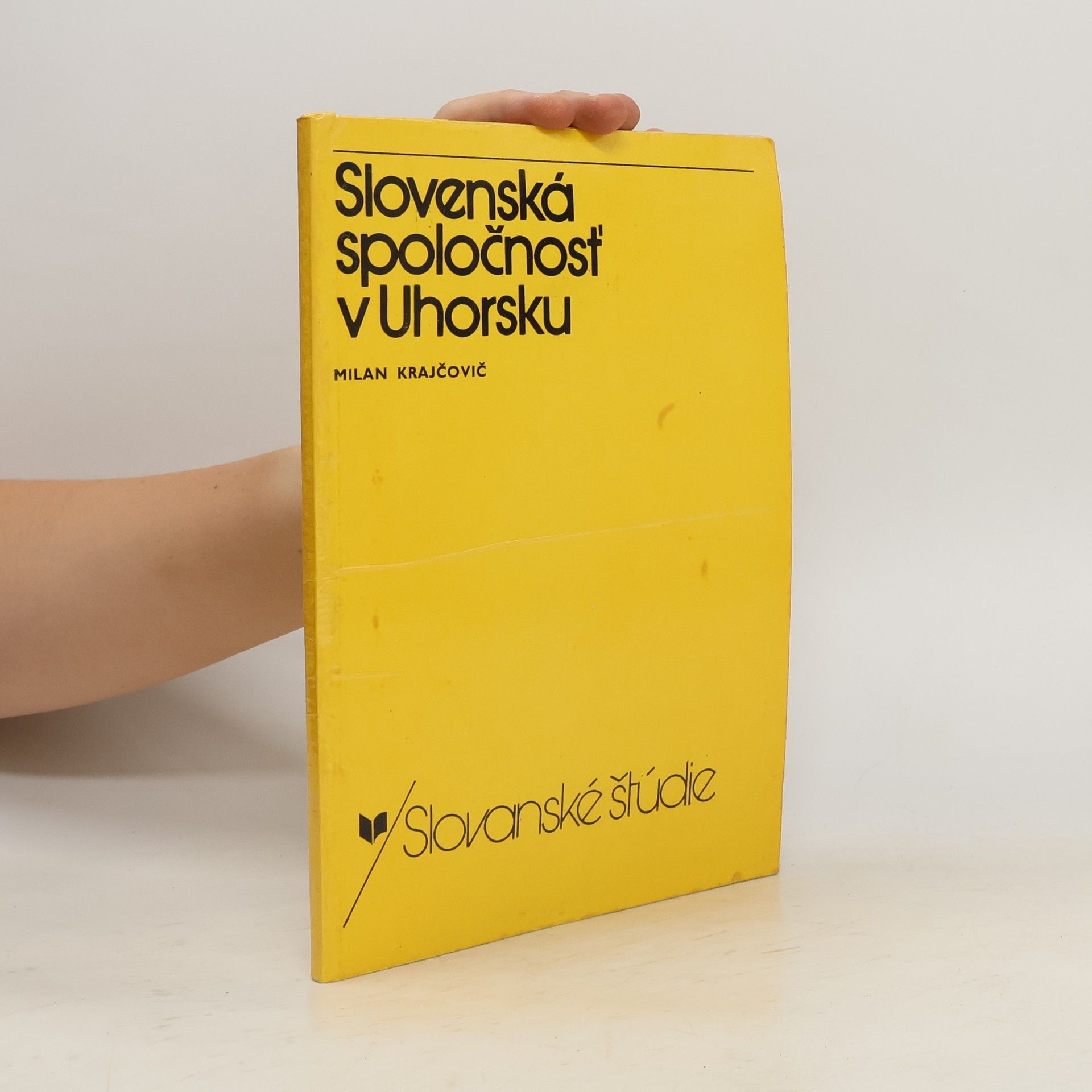 Milan Krajčovič Slovenská spoločnost̕ v Uhorsku