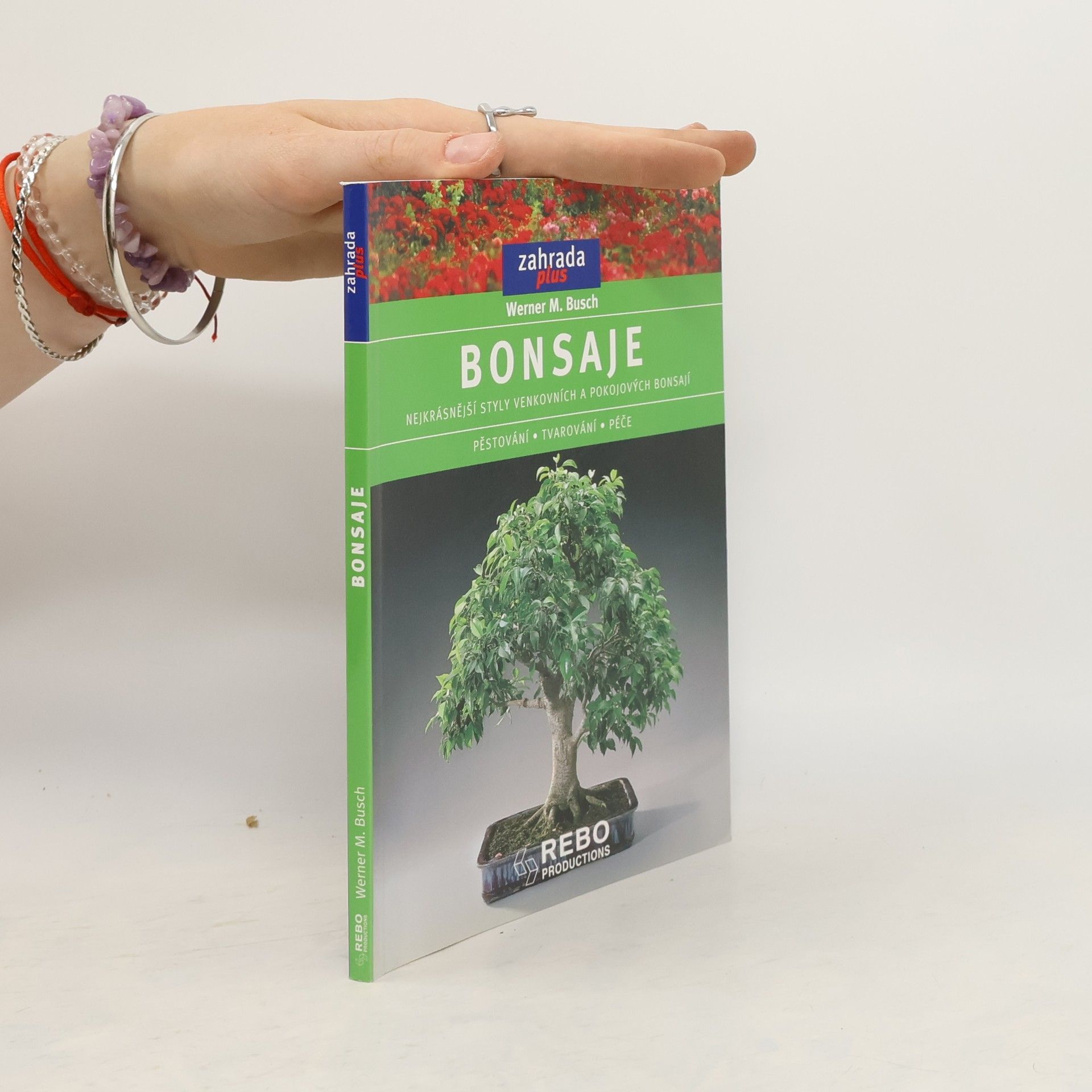 Werner M. Busch Bonsaje: Nejkrásnější styly venkovních a pokojových bonsají : pěstování, tvarování, péče