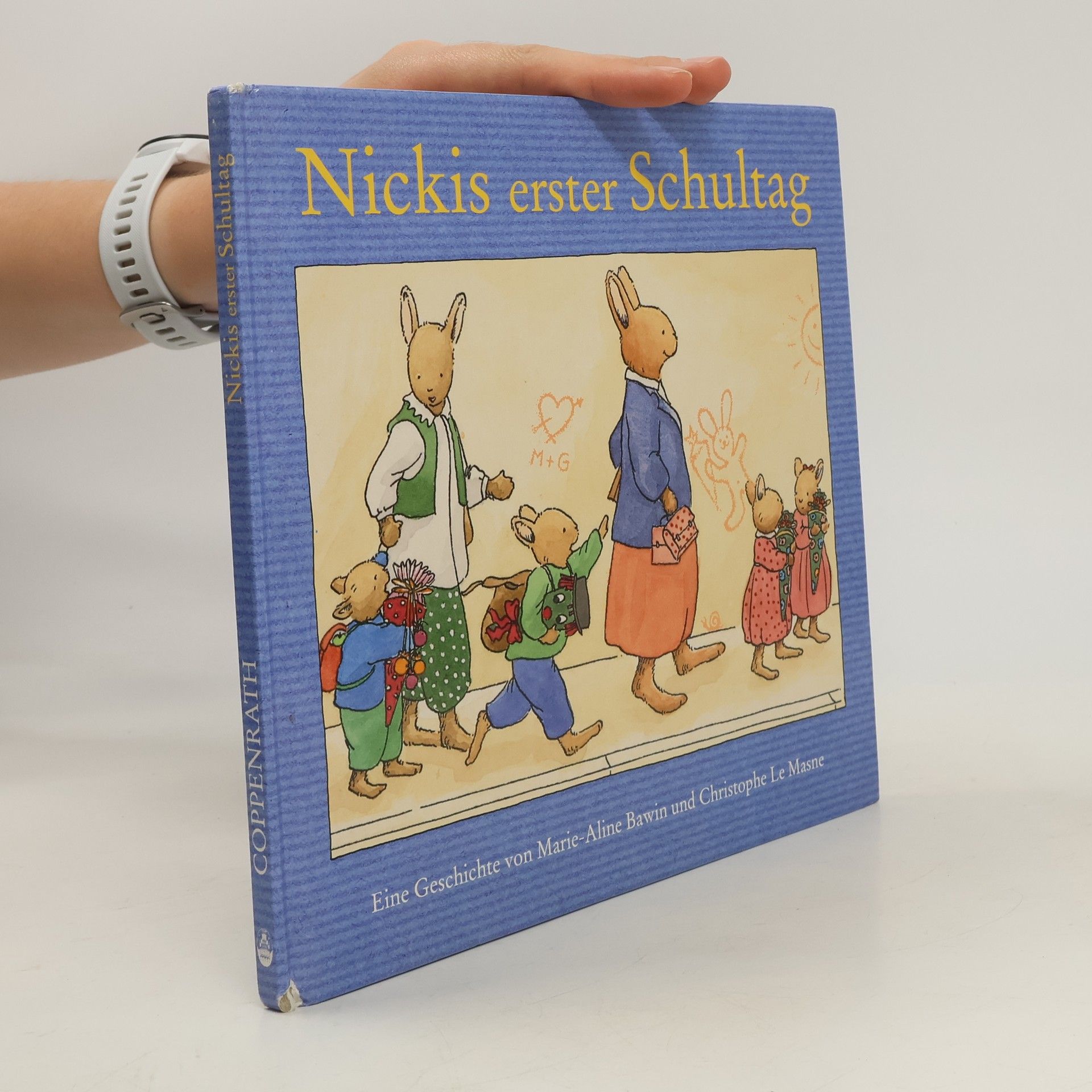 Marie Aline Bawin Nickis erster Schultag