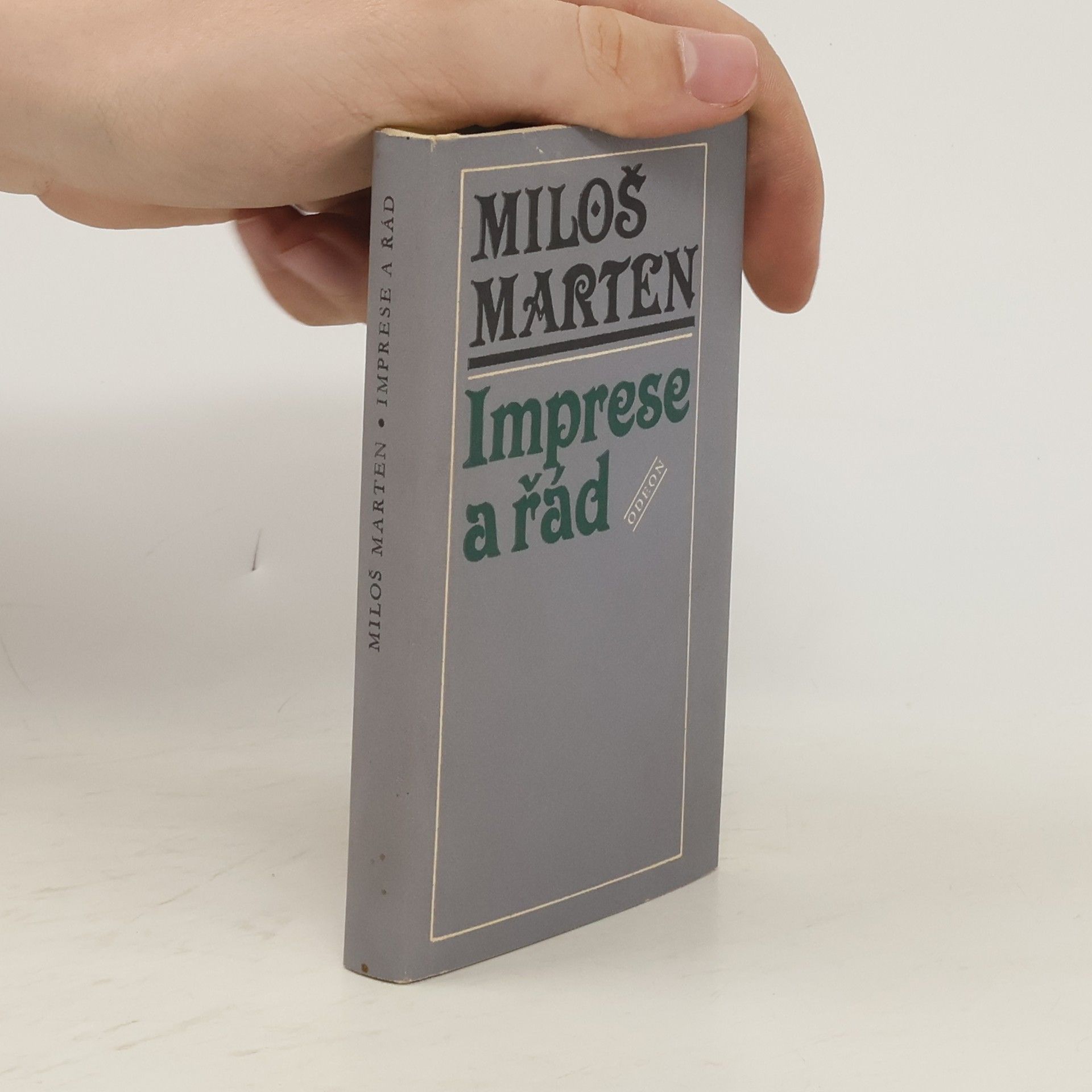 Miloš Marten Imprese a řád
