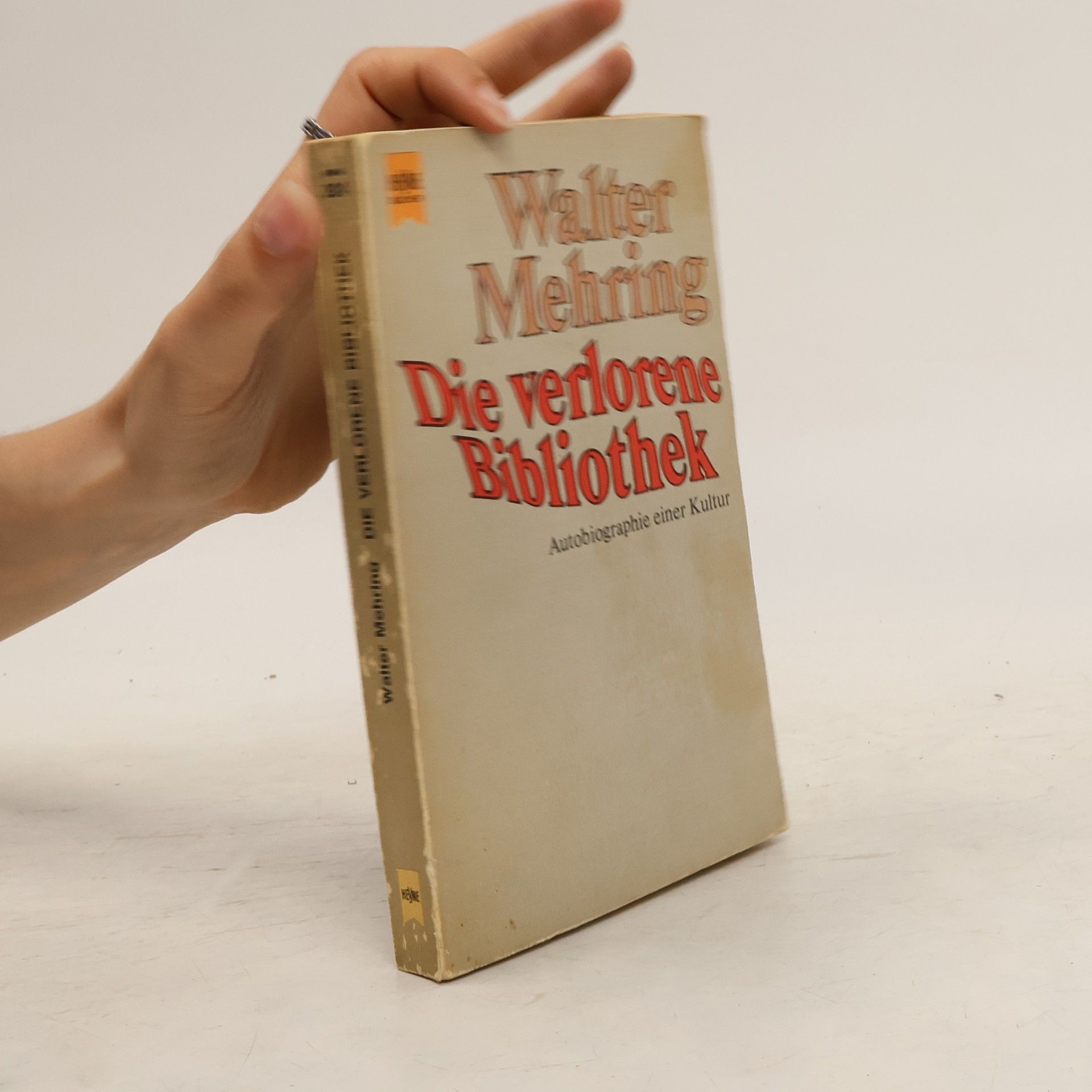 Walter Mehring Die verlorene Bibliothek