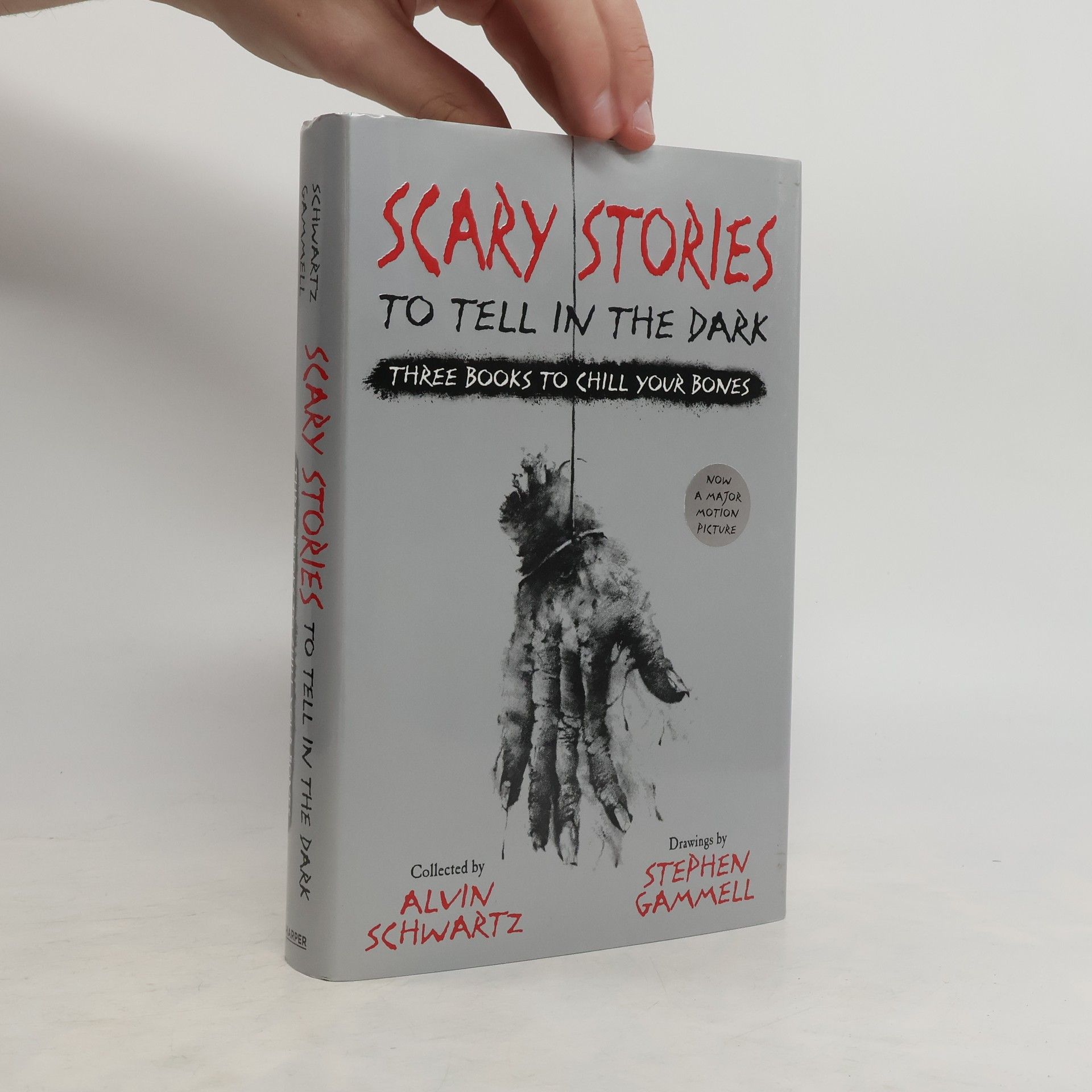 Alvin Schwartz Scary Stories to Tell in the Dark. Three Books to Chill Your Bones