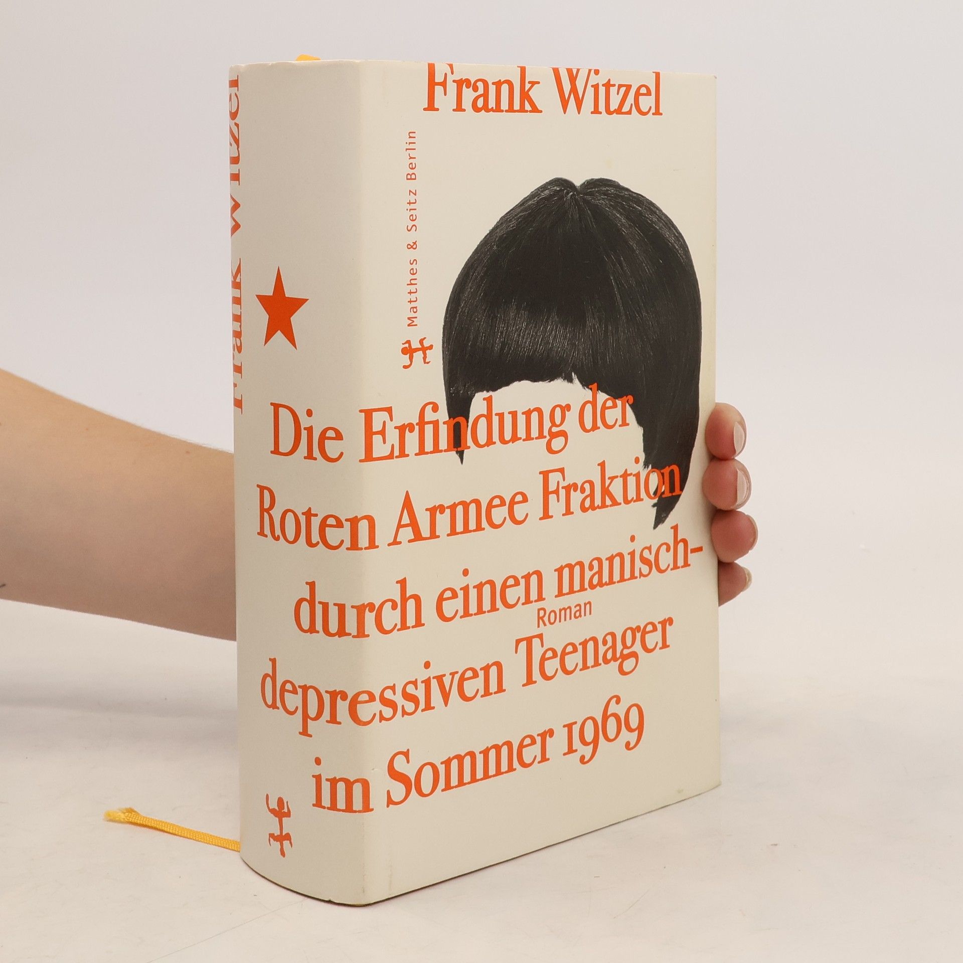 Frank Witzel Die Erfindung der Roten Armee Fraktion durch einen manisch-depressiven Teenager im Sommer 1969