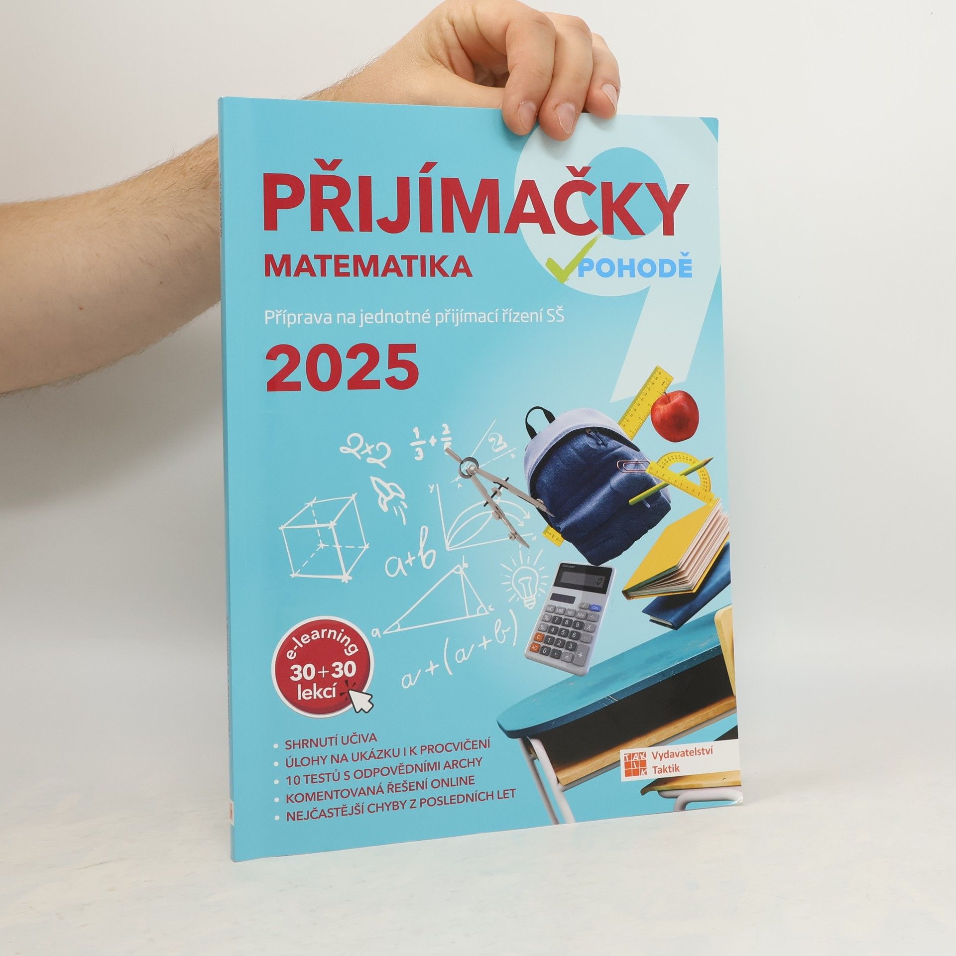 TAKTIK Přijímačky 9 Matematika + E-learning 2025