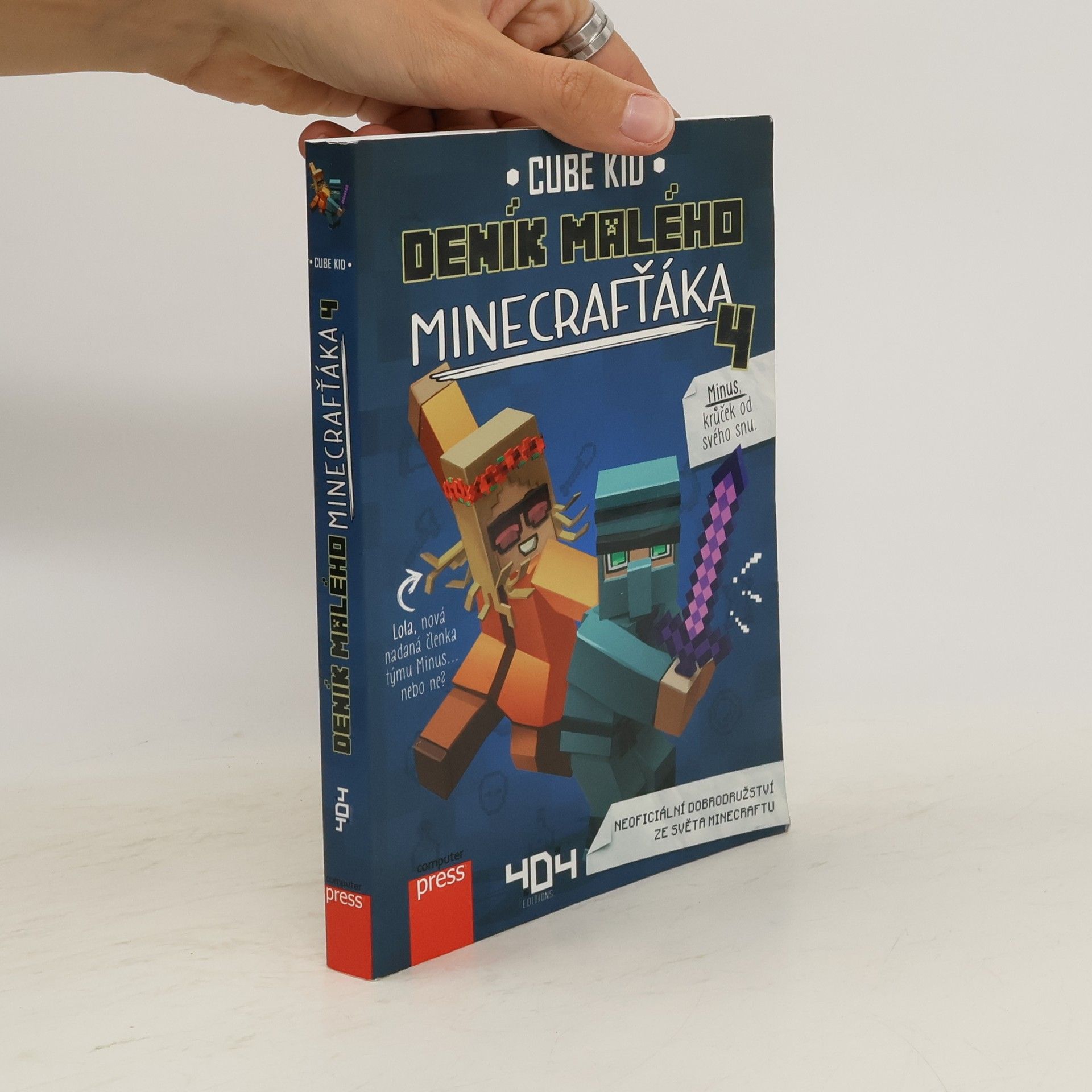 Cube Kid Deník malého Minecrafťáka 4