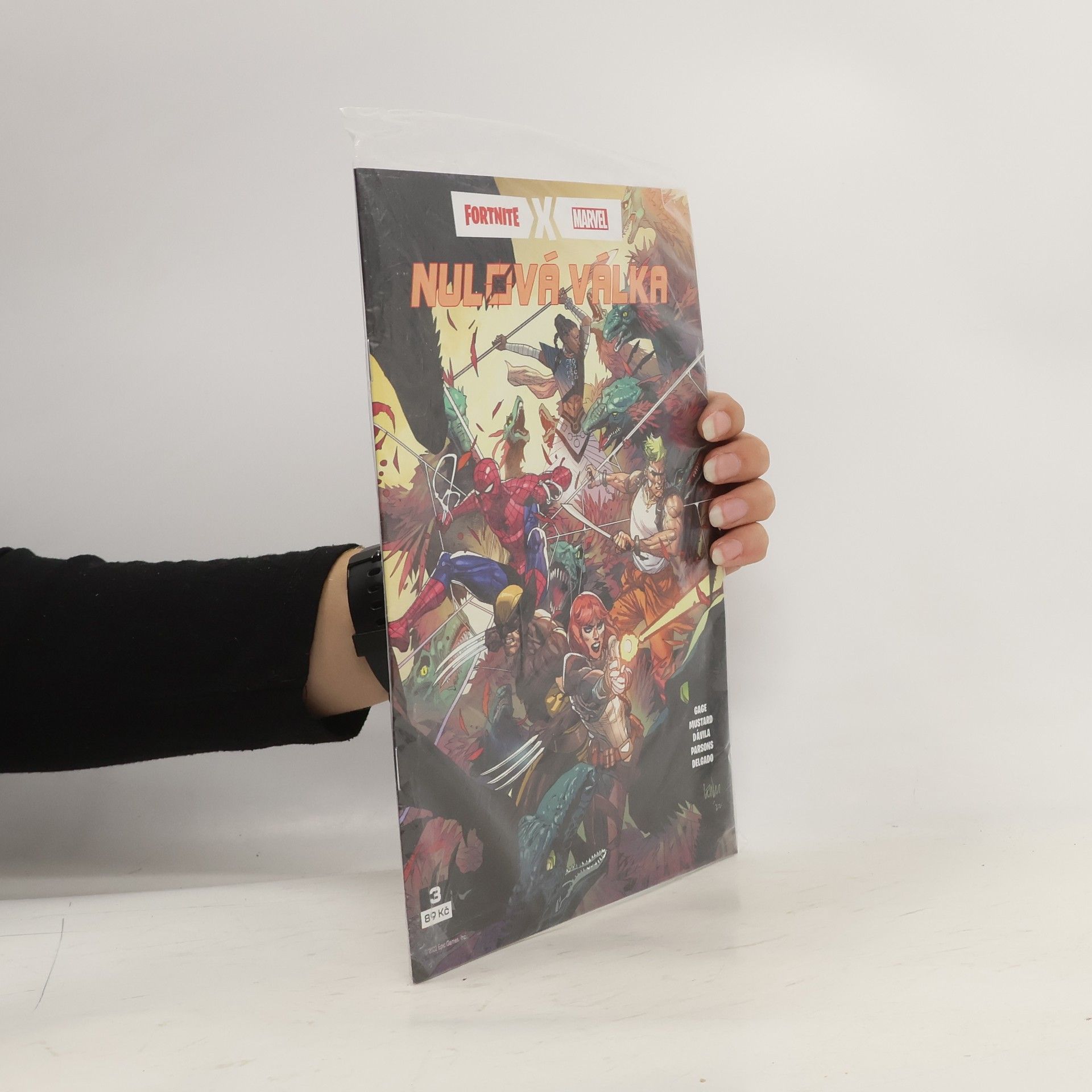 Christos N. Gage Fortnite x Marvel. Nulová válka 3