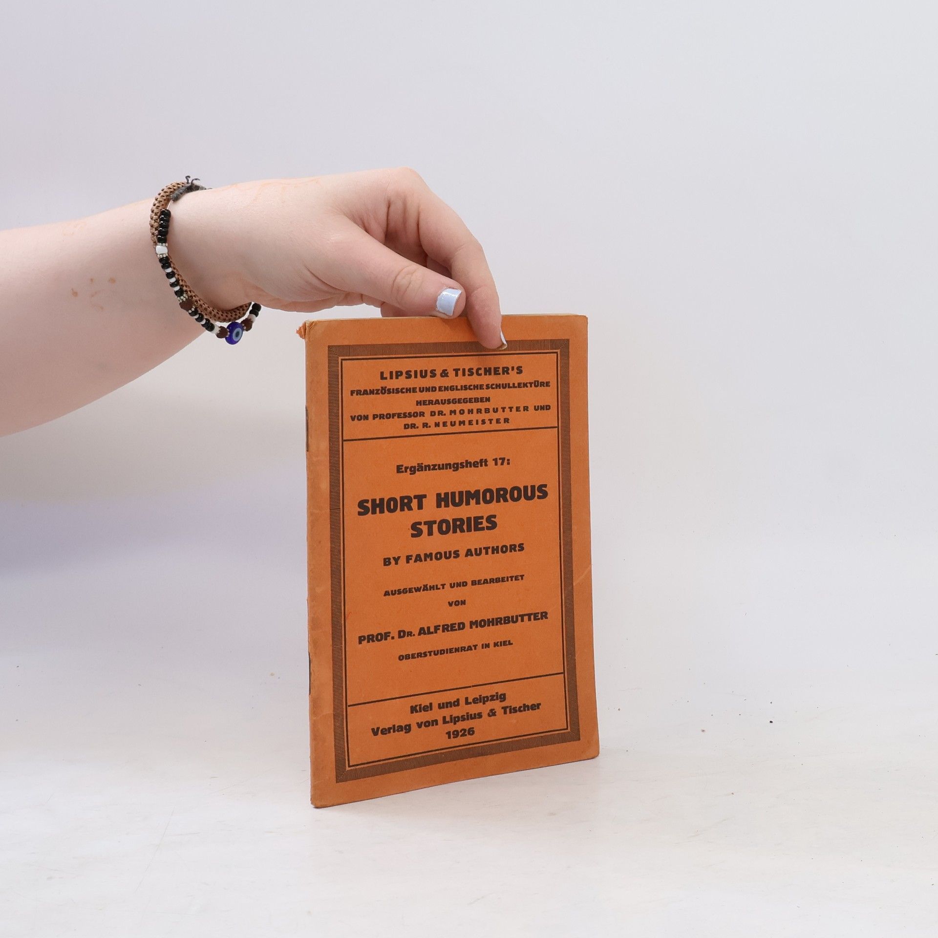 Alfred Mohrbutter Short Humorous Stories By Famous Authors