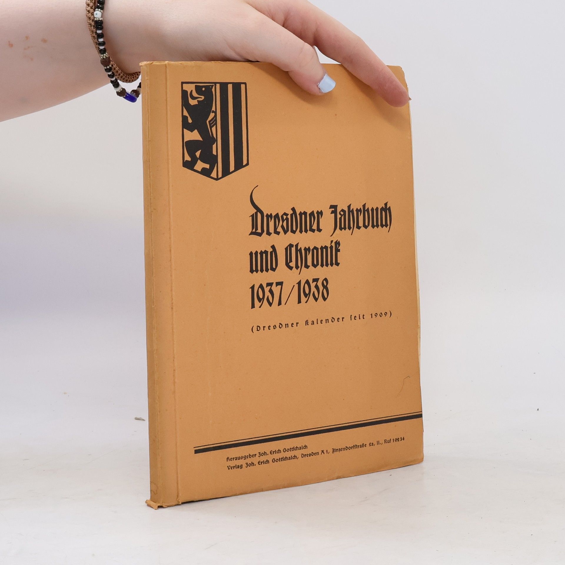 Collective Dresdner Jahrbuch und Chronik 1937/1938