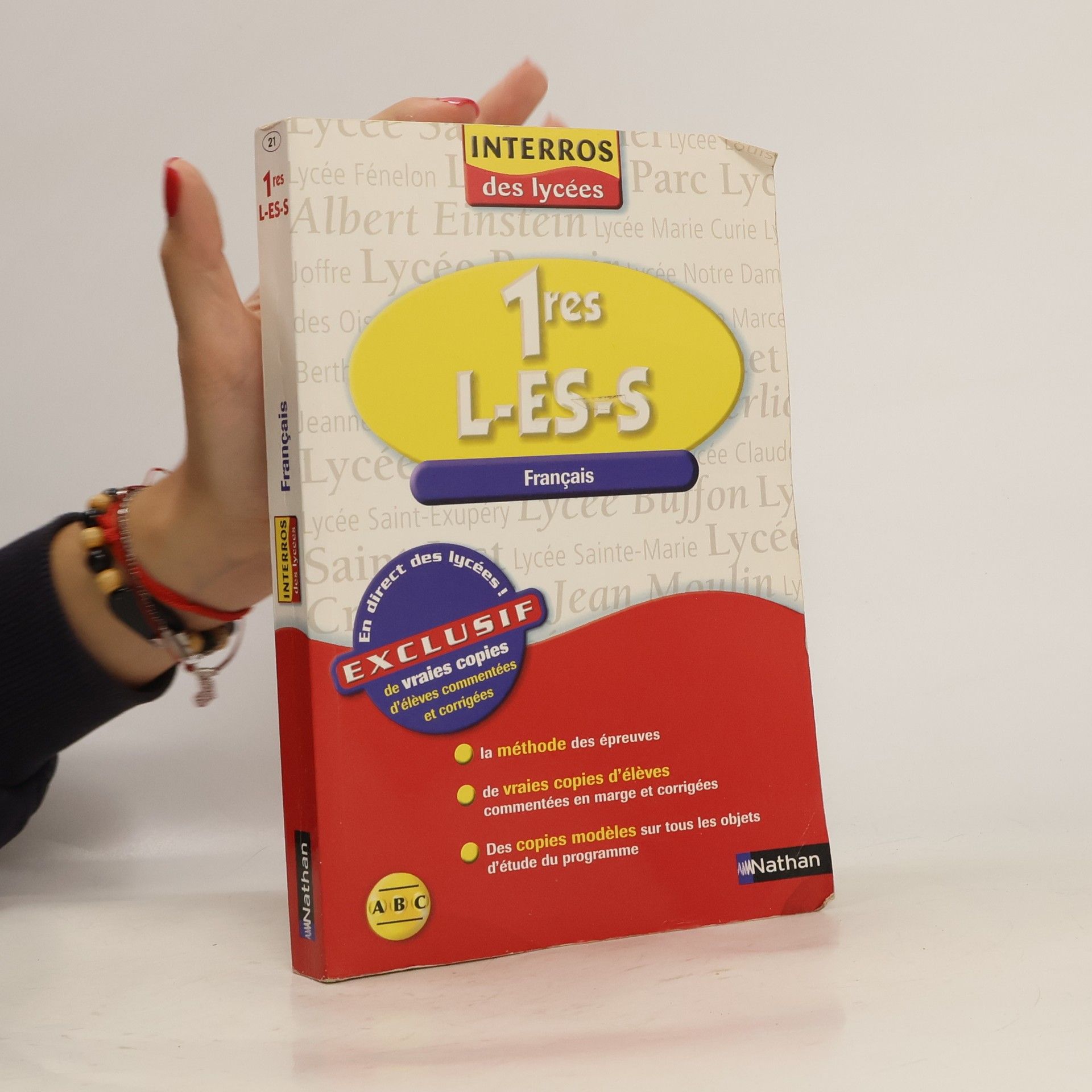 Collectif d'auteurs Les vraies copies des lycées Français 1e L-ES-S