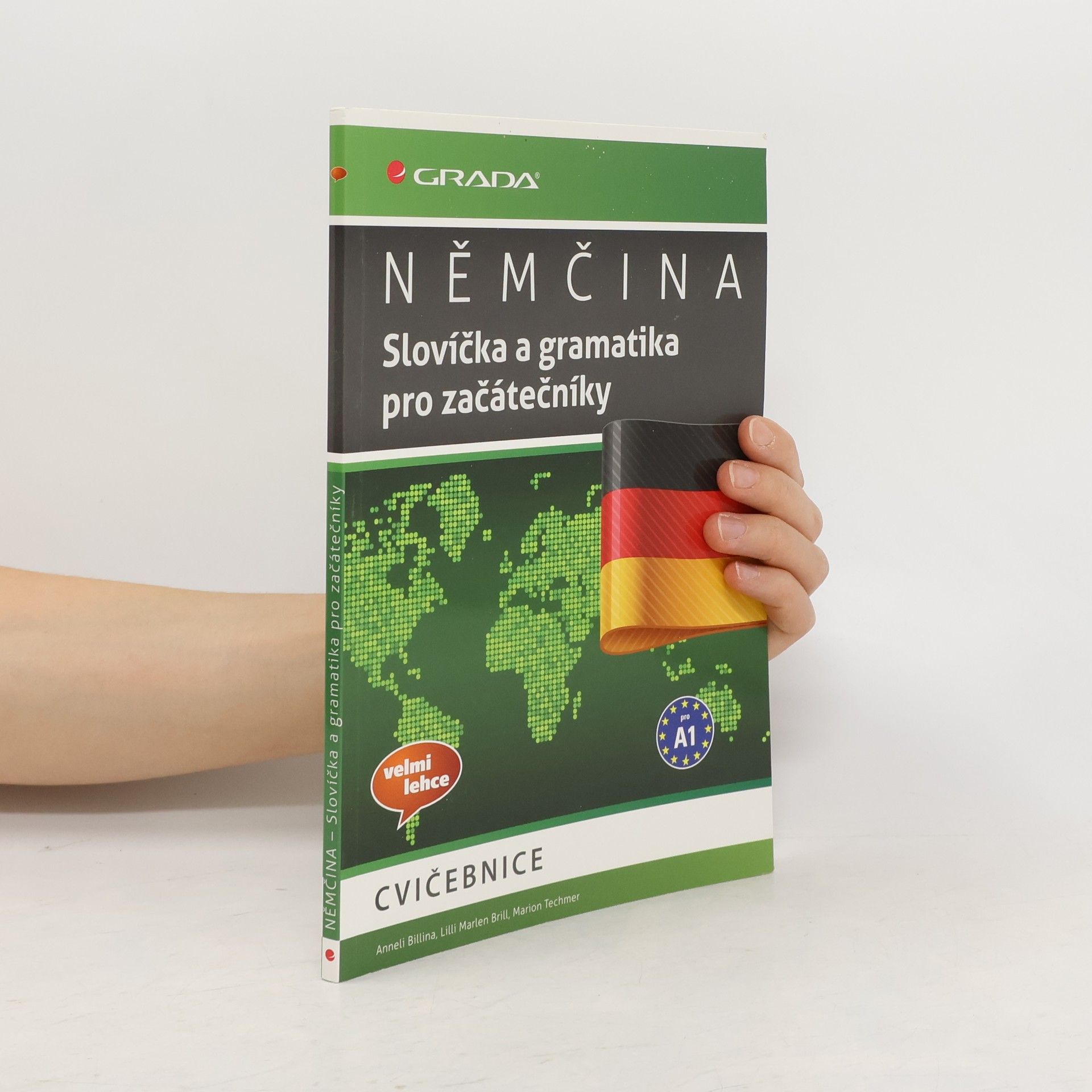 Anneli Billina Němčina: Slovíčka a gramatika pro začátečníky: Cvičebnice : [pro A1]