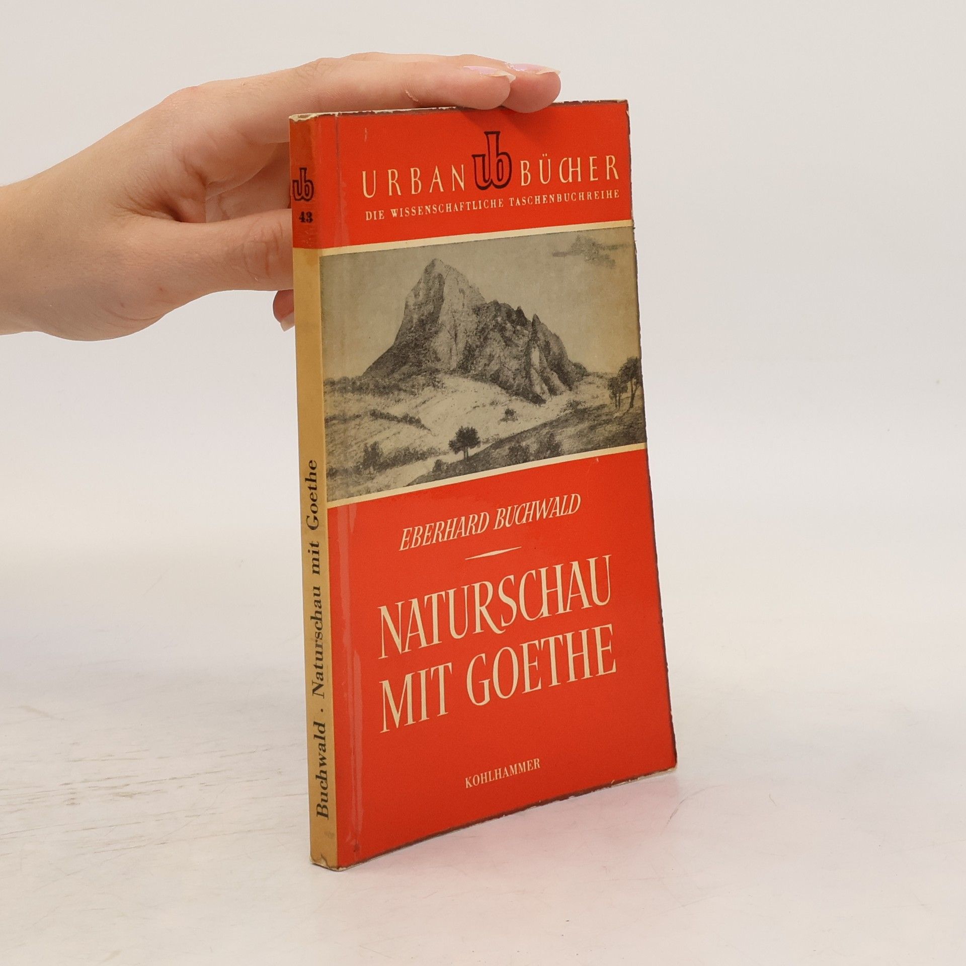 Eberhard Buchwald Naturschau mit Goethe