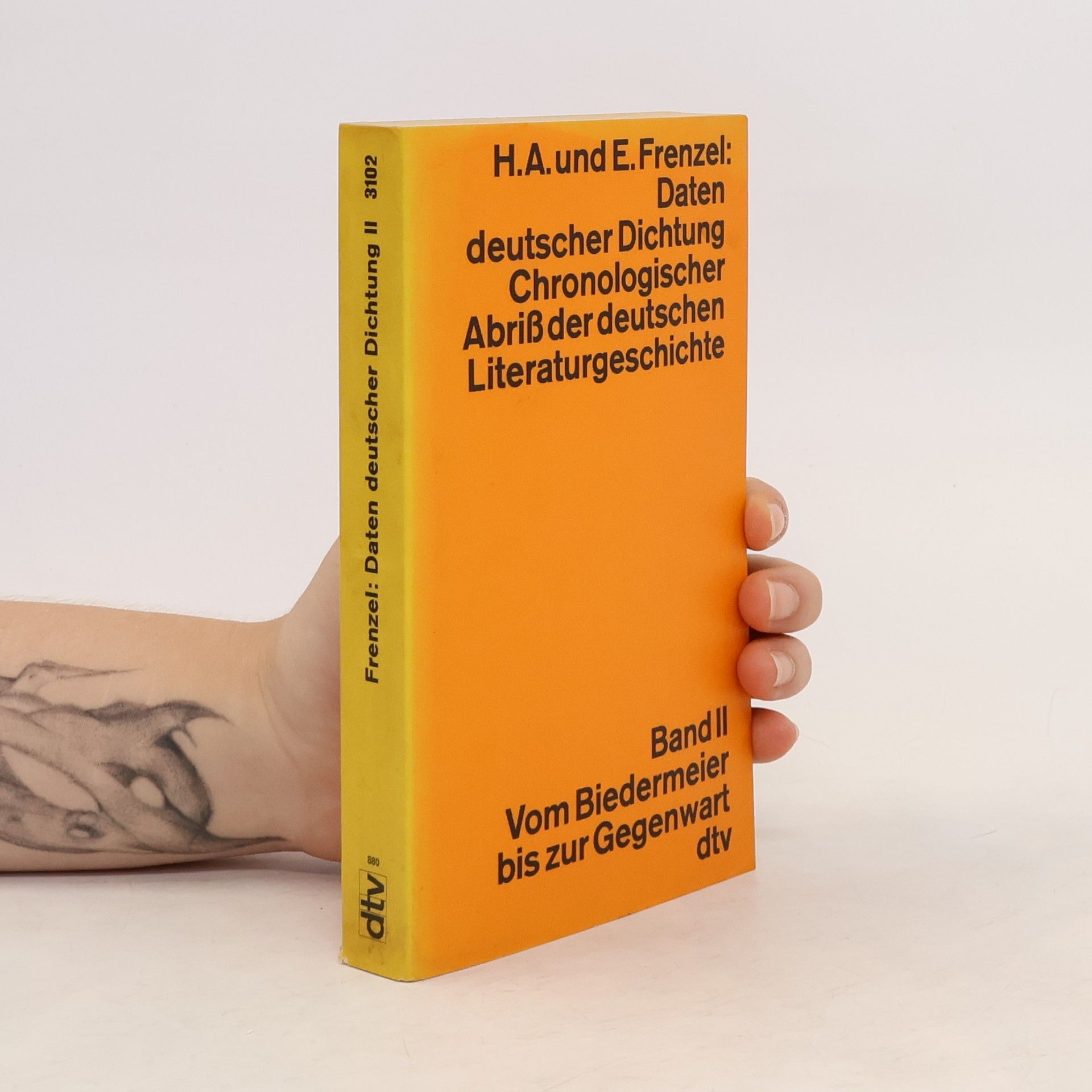 Herbert A. Frenzel Daten deutscher Dichtung