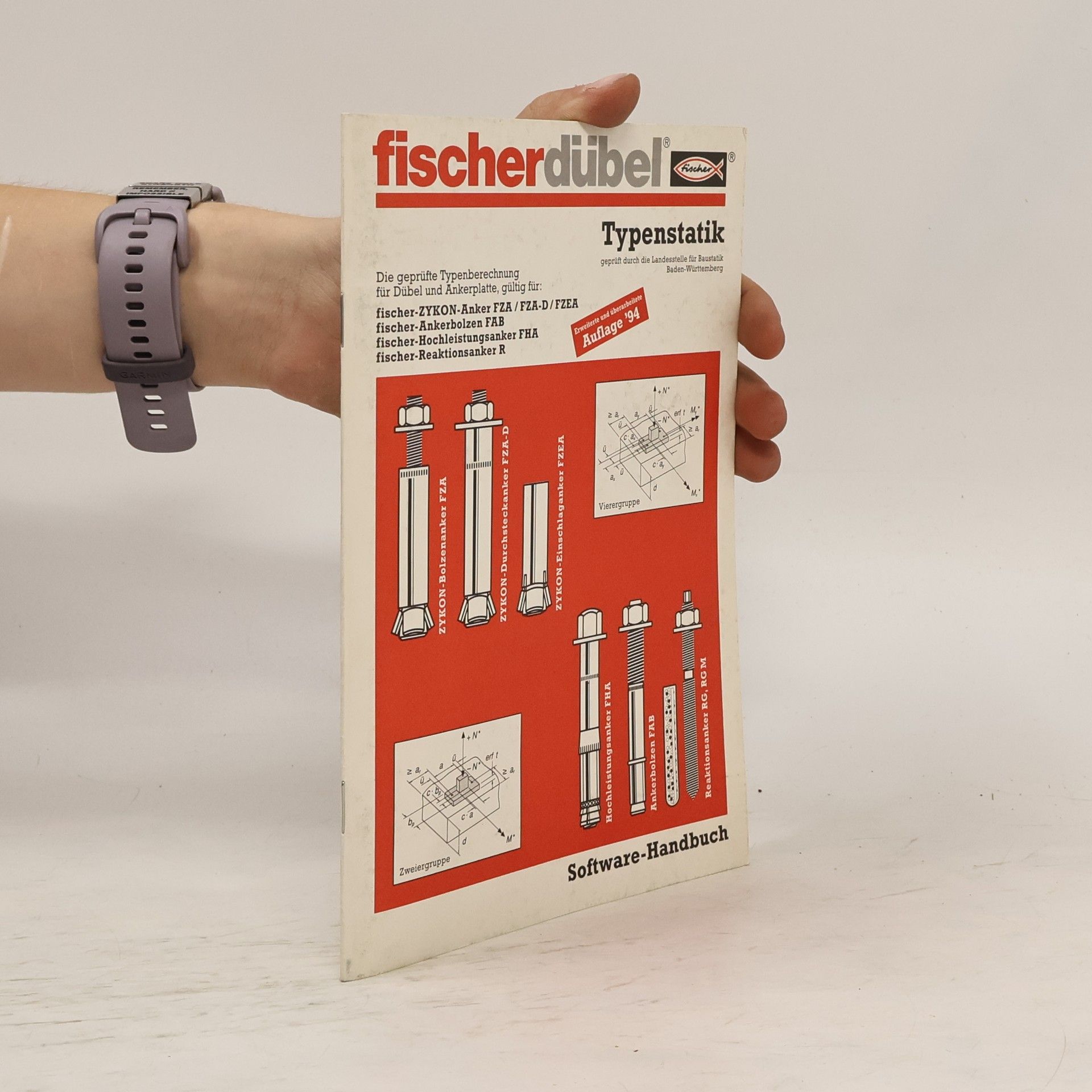 Collectif d'auteurs Fischerdübel Typenstatik