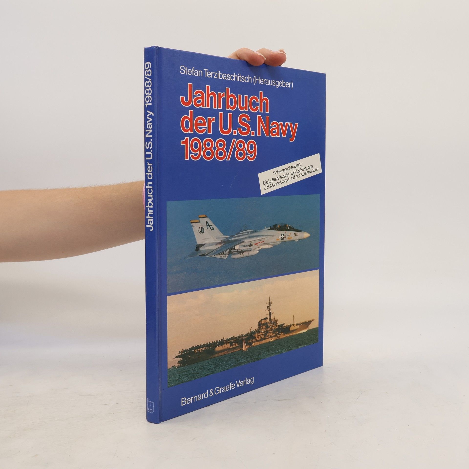 Stefan Terzibaschitsch Jahrbuch der U.S. Navy 1988/89.