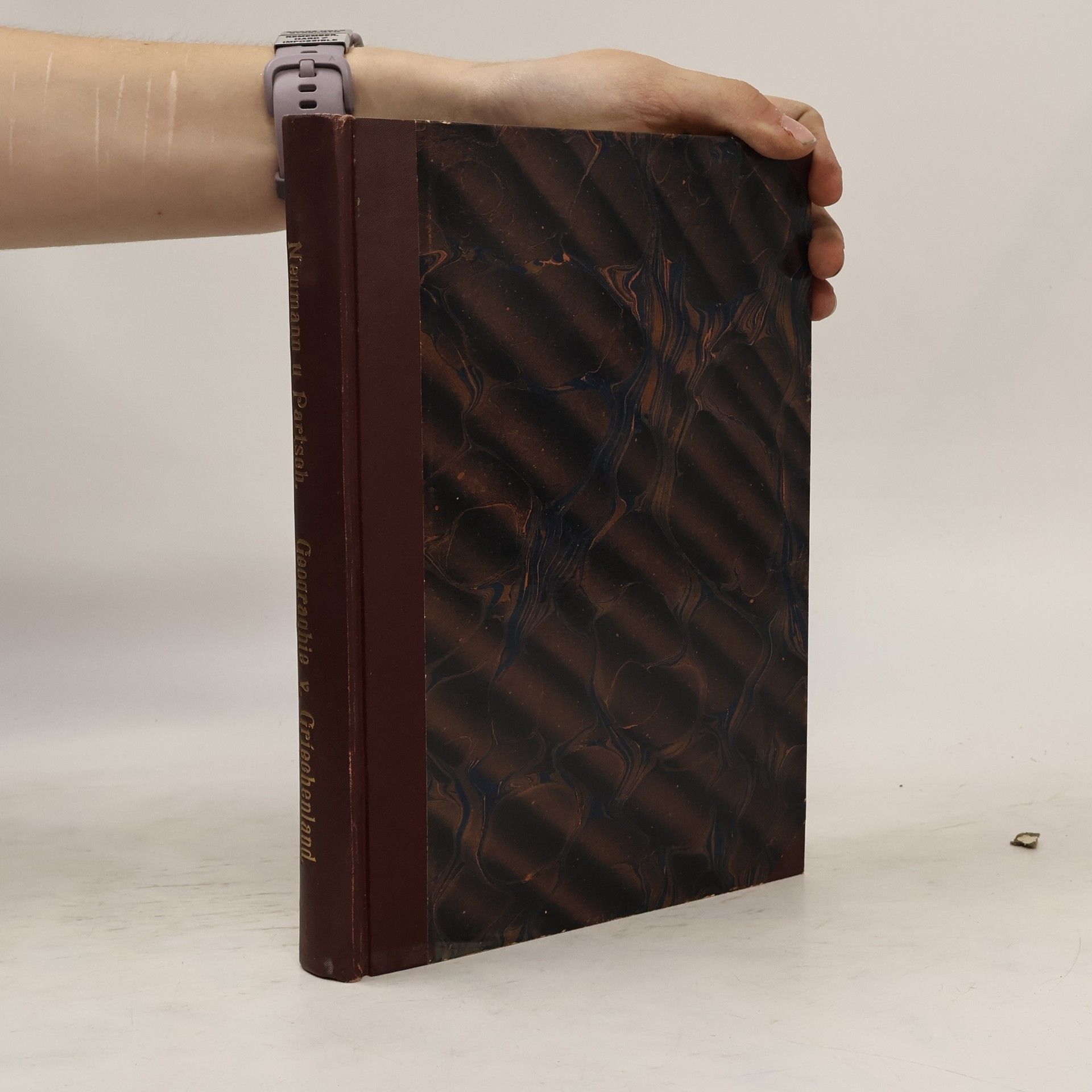 Joseph Partsch Physikalische Geographie von Griechenland