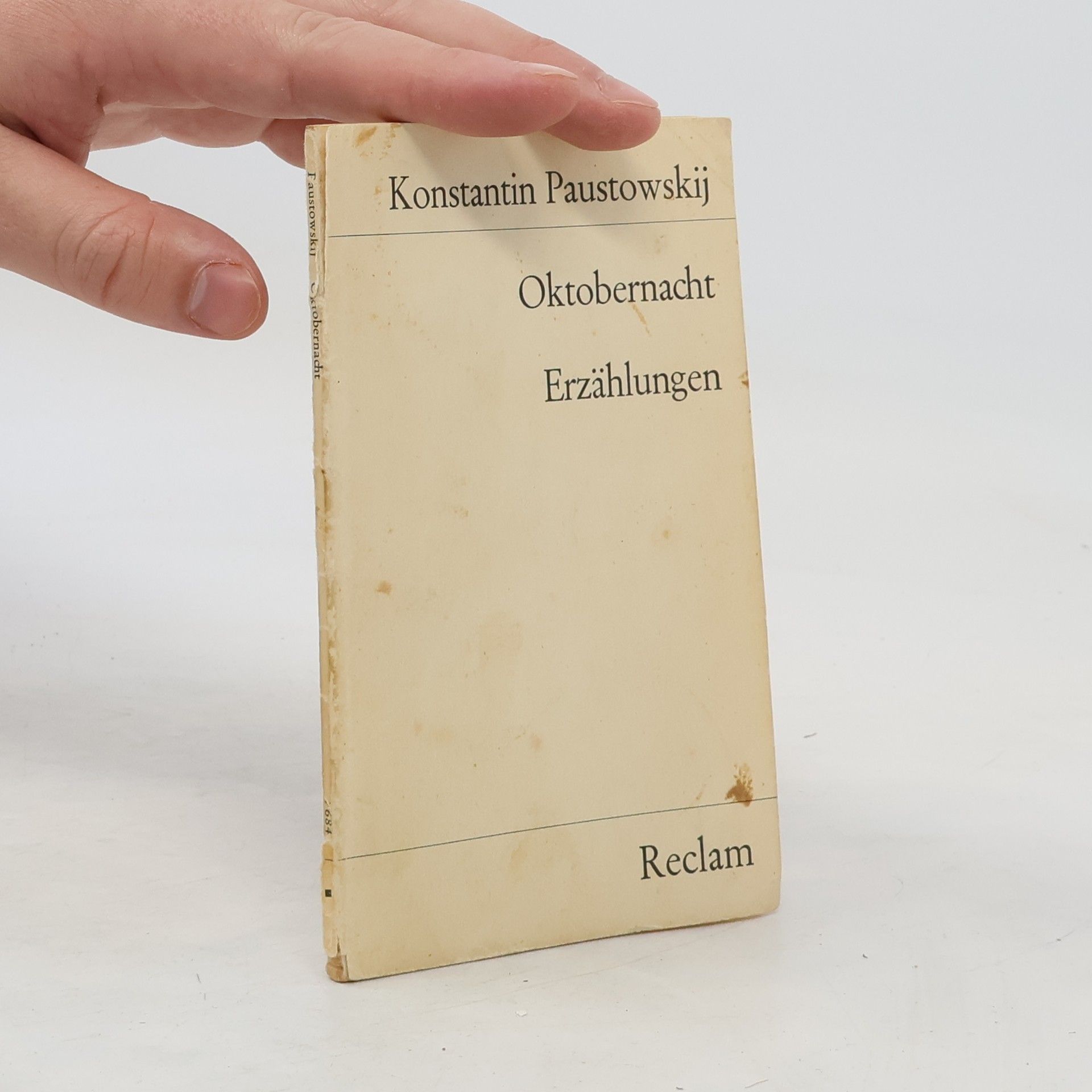 Konstantin Georgievič Paustovskij Oktobernacht Erzählungen