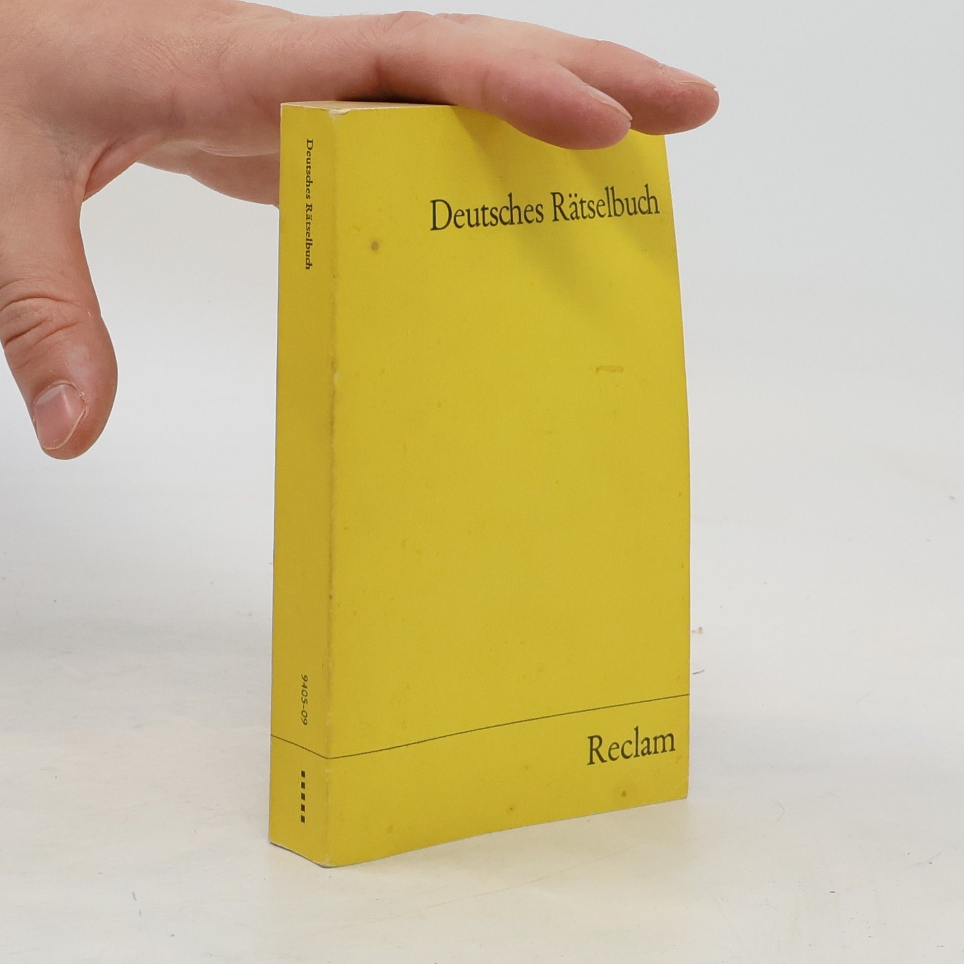 Volker Schupp Deutsches Rätselbuch