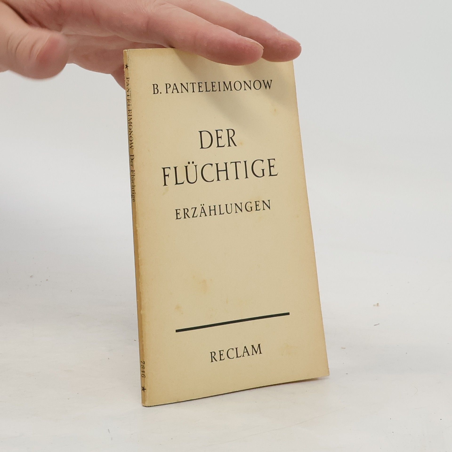 Boris Panteleimonow Der Flüchtige