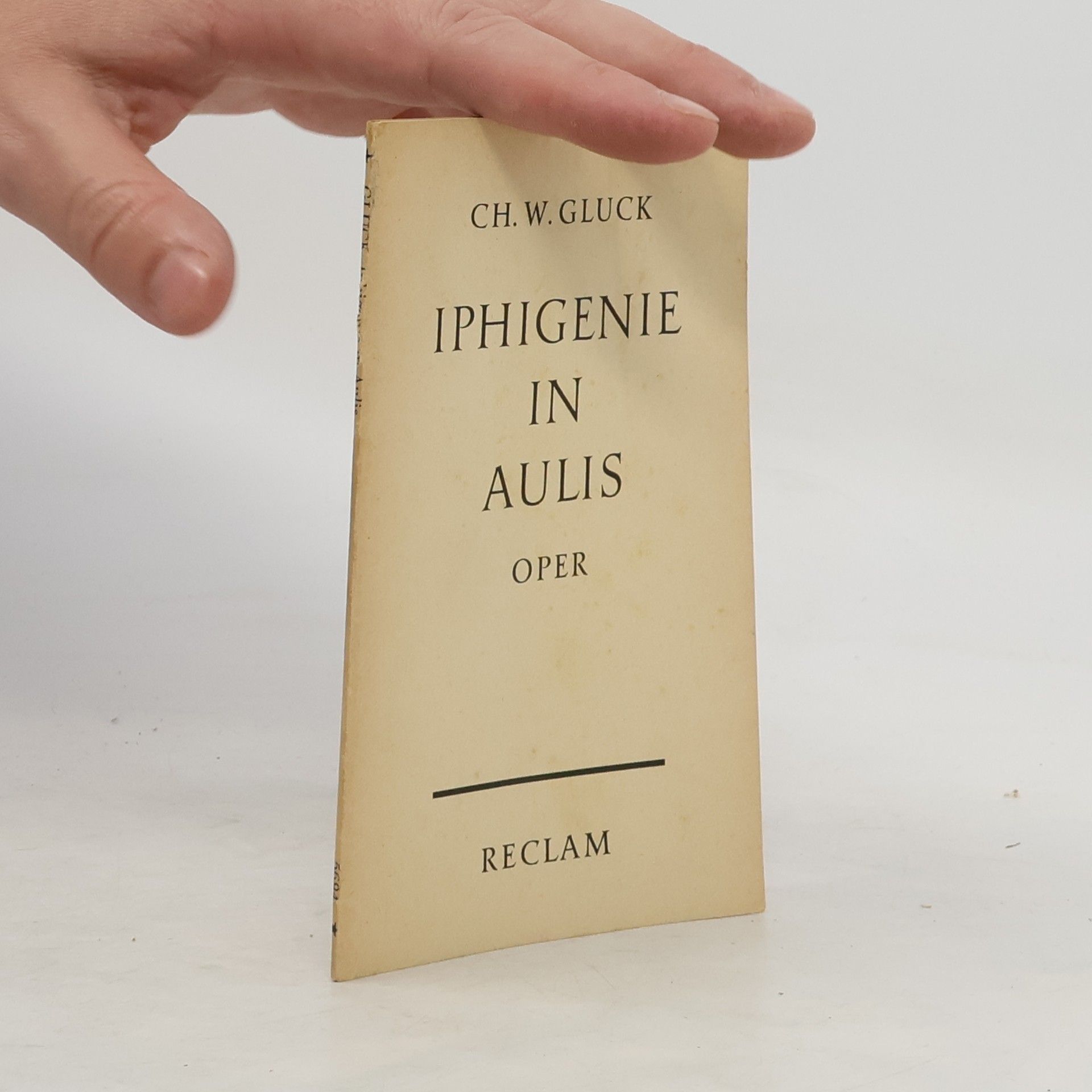 Christoph Willibald Gluck Iphigenie in Aulis