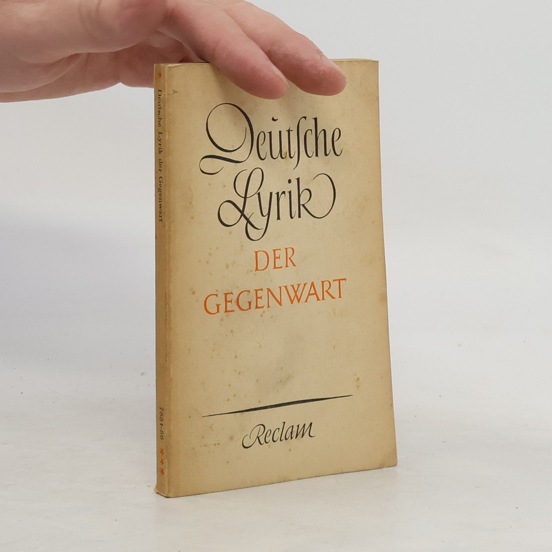 Willi Fehse Deutsche Lyrik der Gegenwart