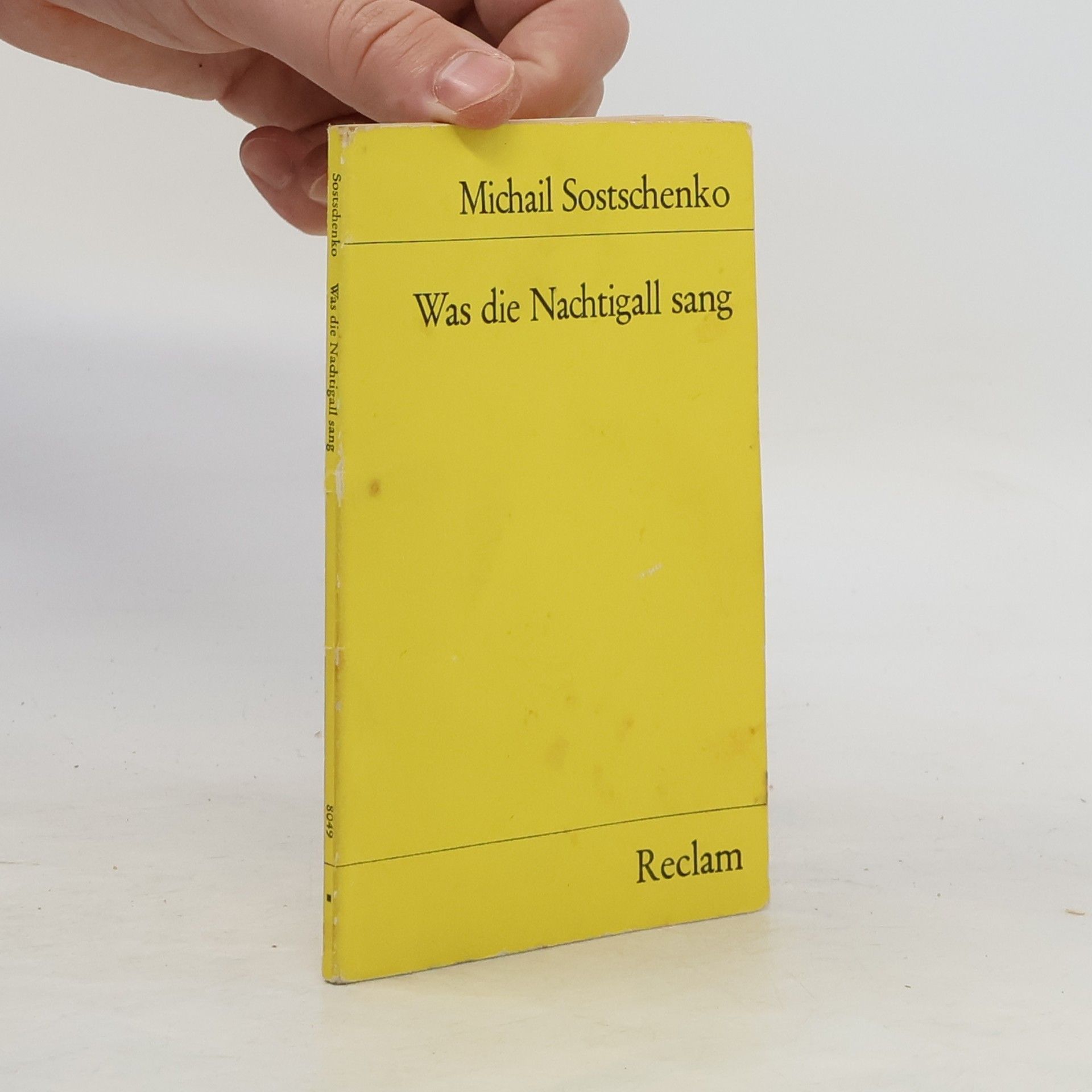 Mikhail Zoshchenko Was die Nachtigall sang