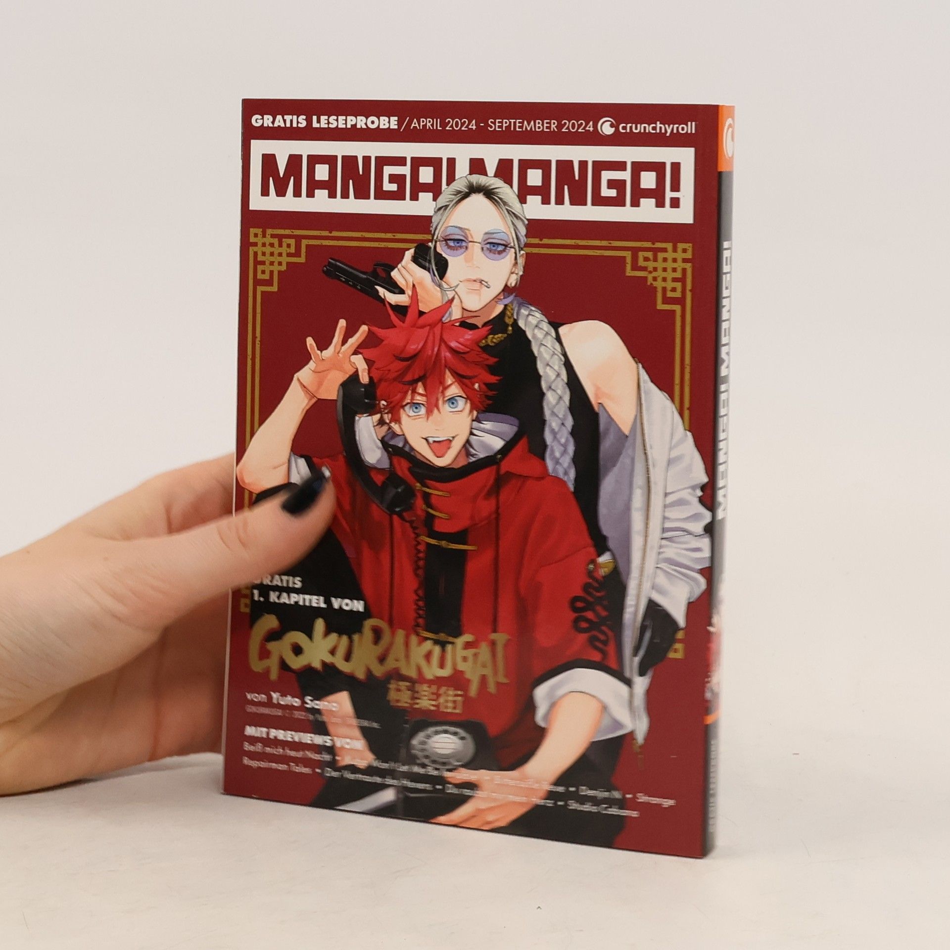 Hana Kagami Manga! Manga! April 2024 - September 2024