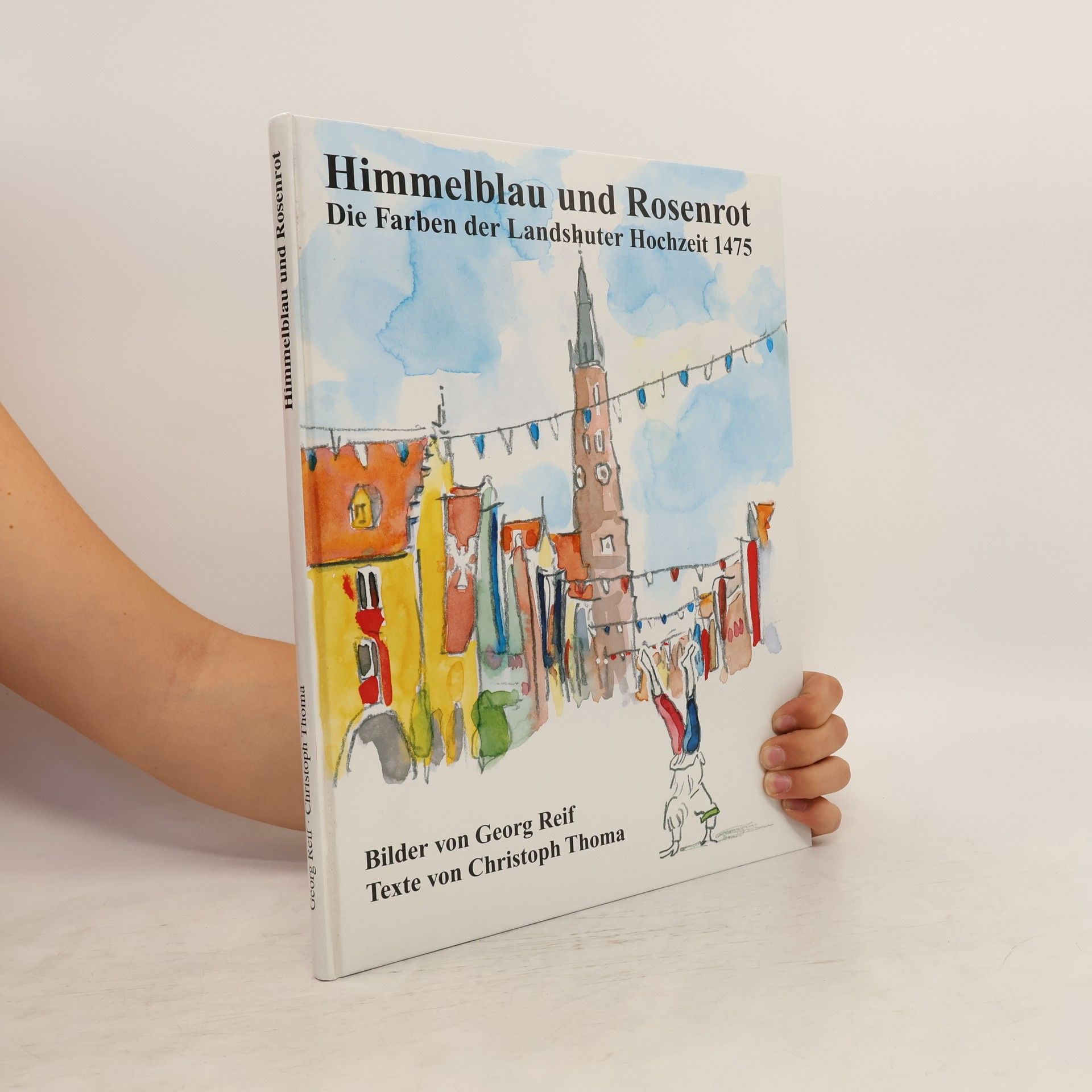 Georg Reif Himmelblau und Rosenrot