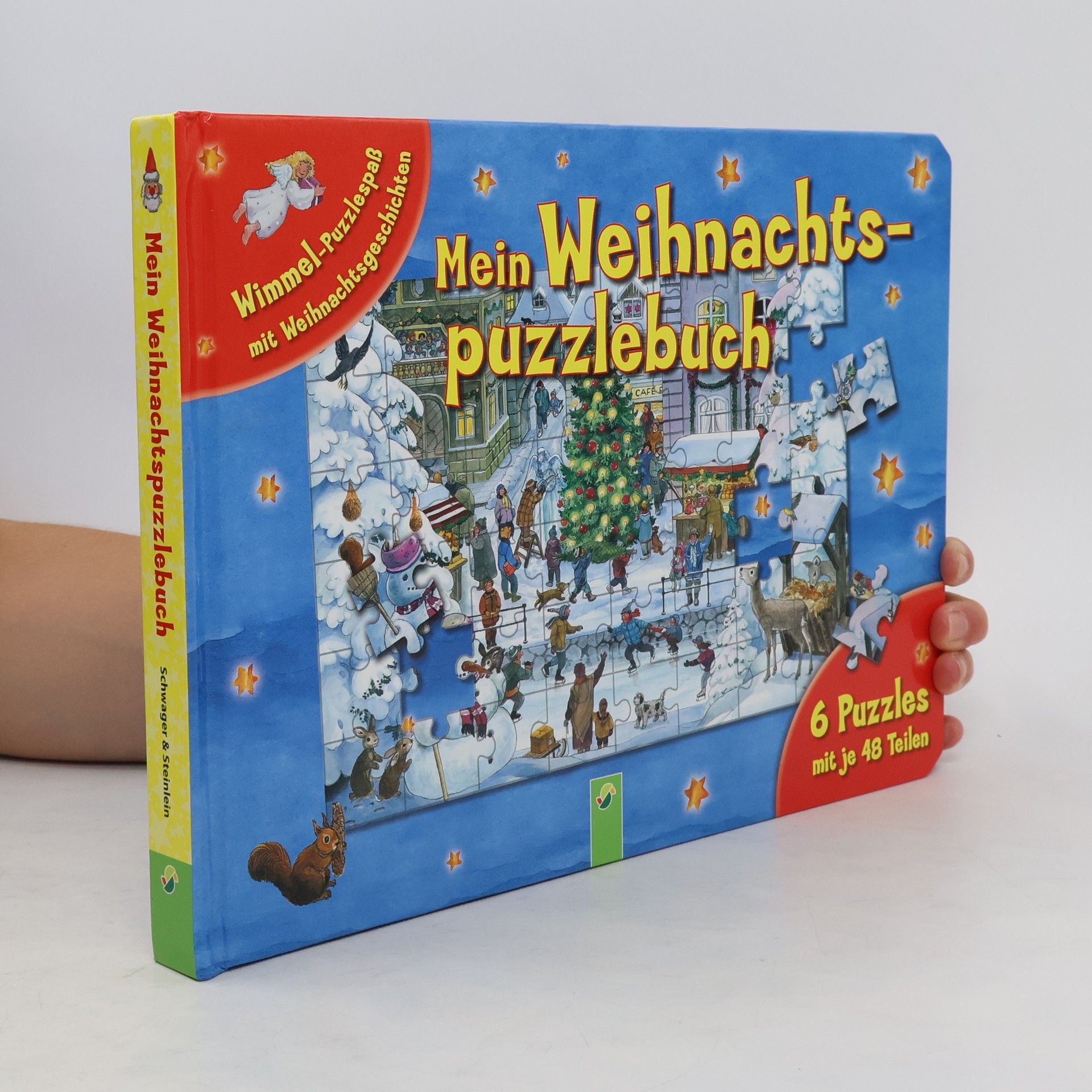 Anne Suess Mein Weihnachtspuzzlebuch. 6 Puzzles mit je 48 Teilen. Wimmel-Puzzlespaß mit Weihnachtsgeschichten