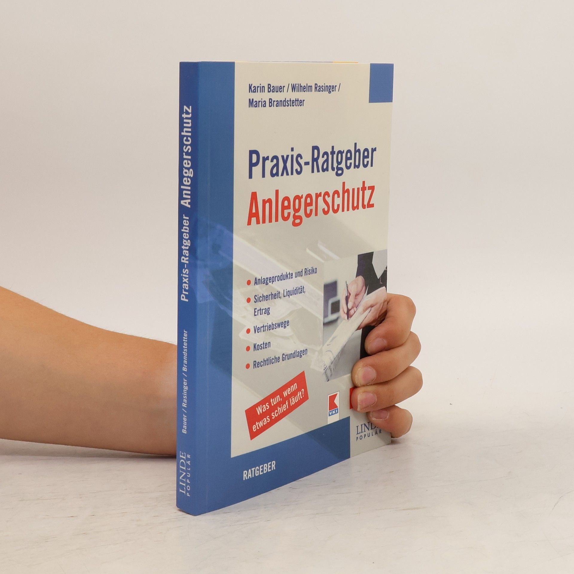 Karin Bauer Praxis-Ratgeber Anlegerschutz