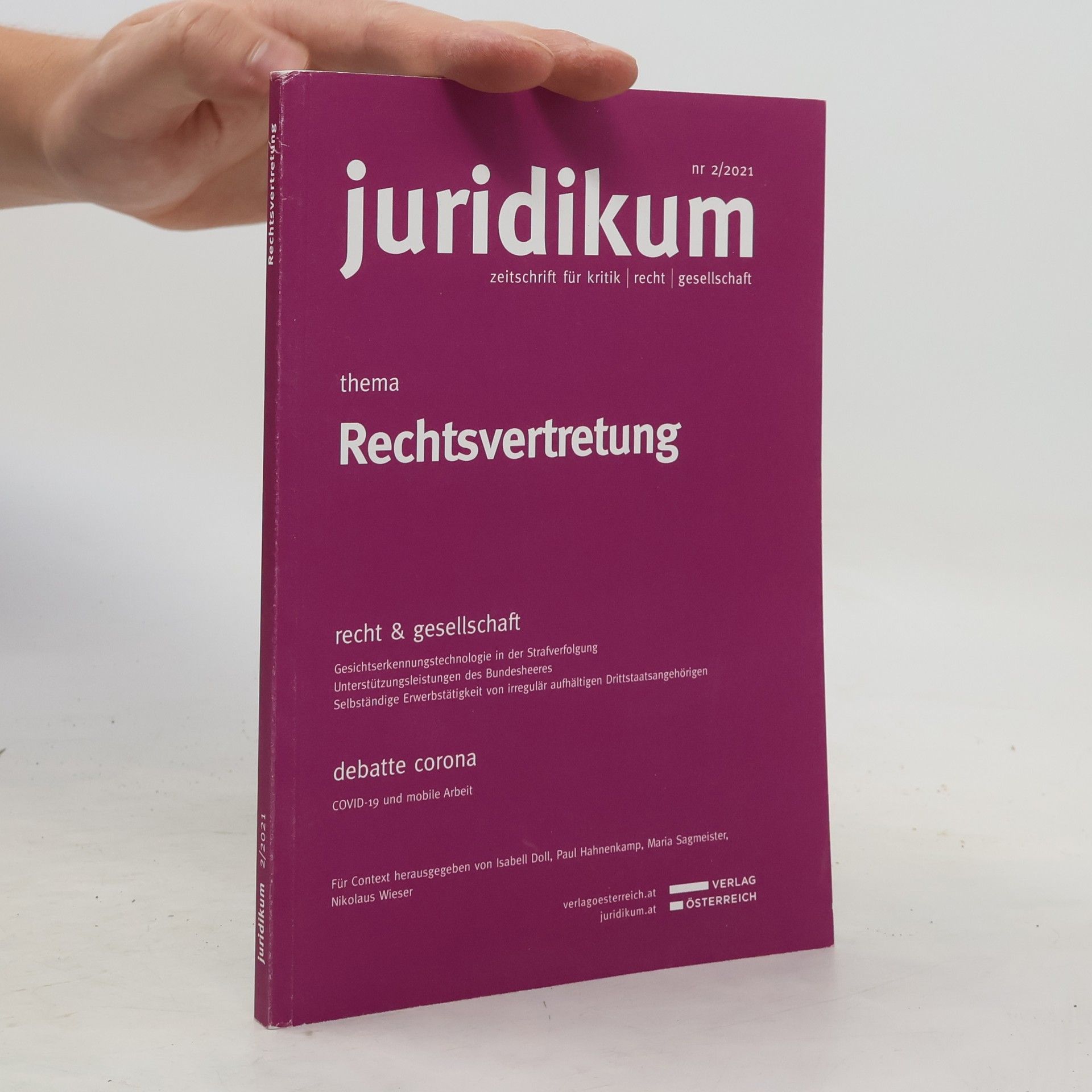 Kolektiv autorů Juridikum 2/2021