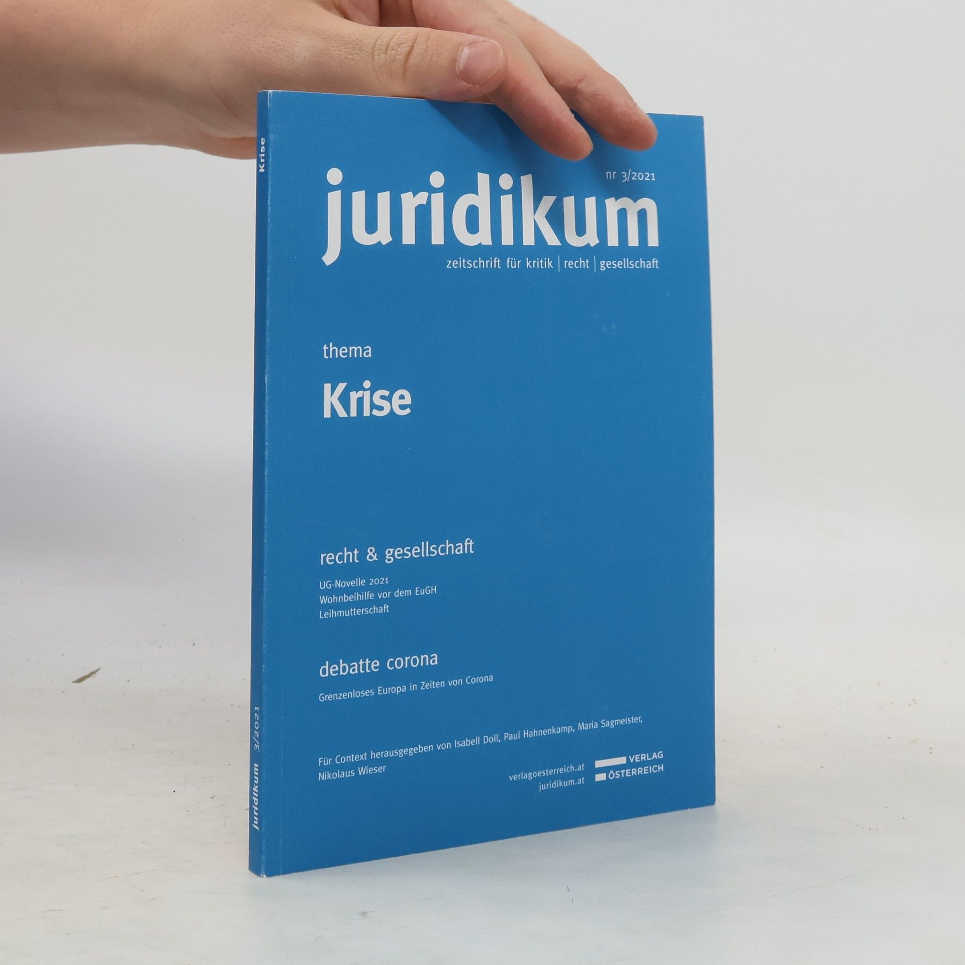 Kolektiv autorů Juridikum 3/2021
