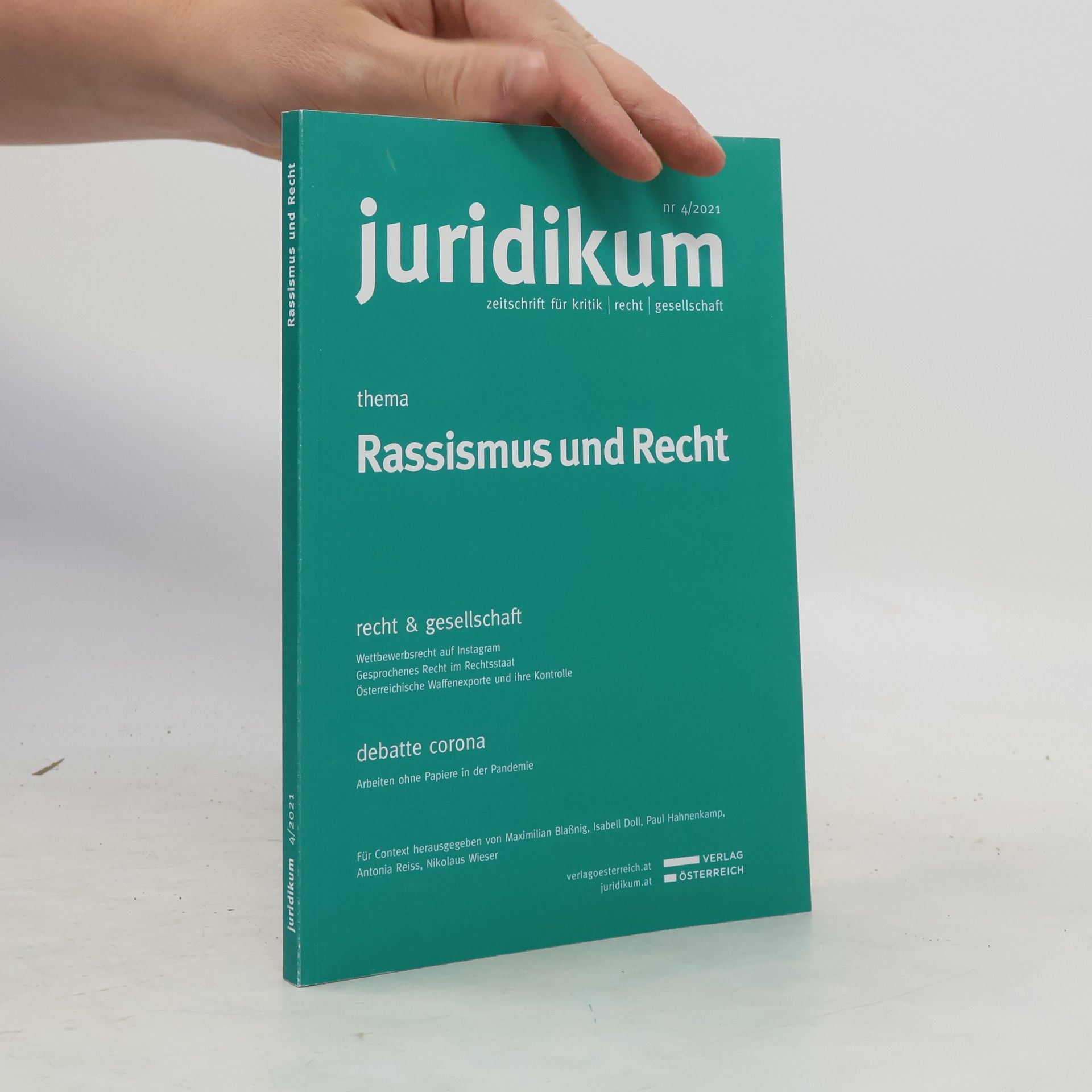 Kolektiv autorů Juridikum 4/2021