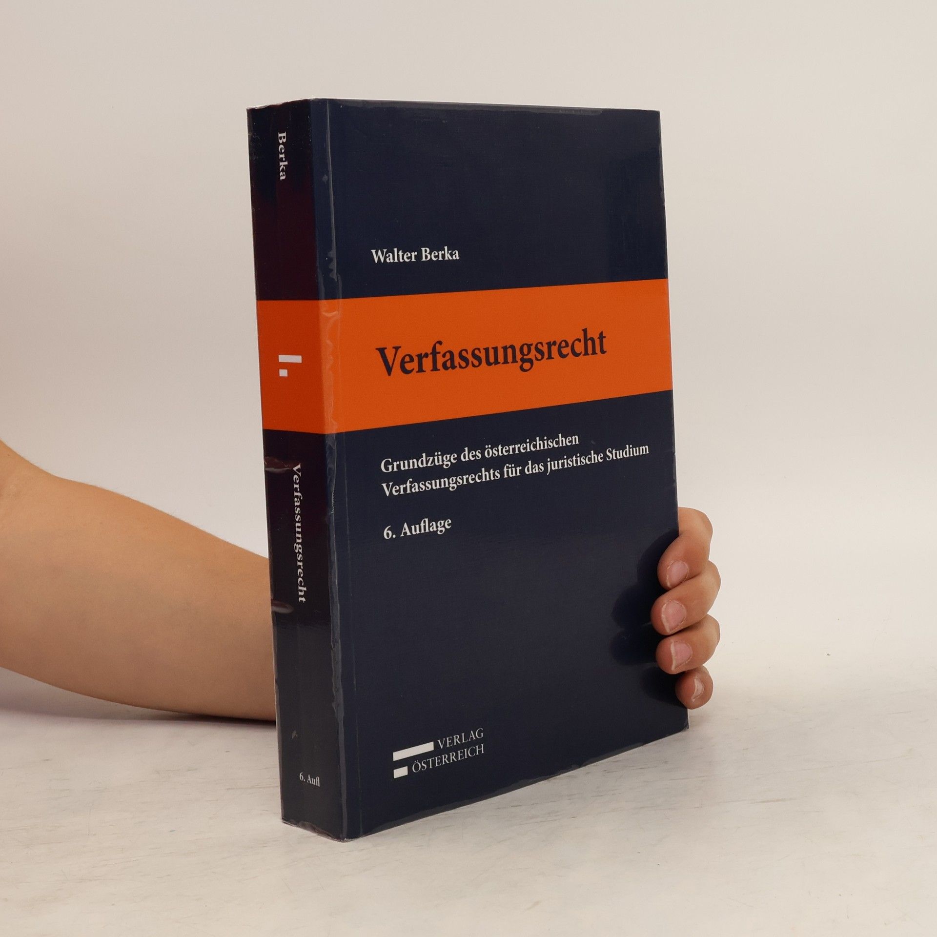 Walter Berka Verfassungsrecht