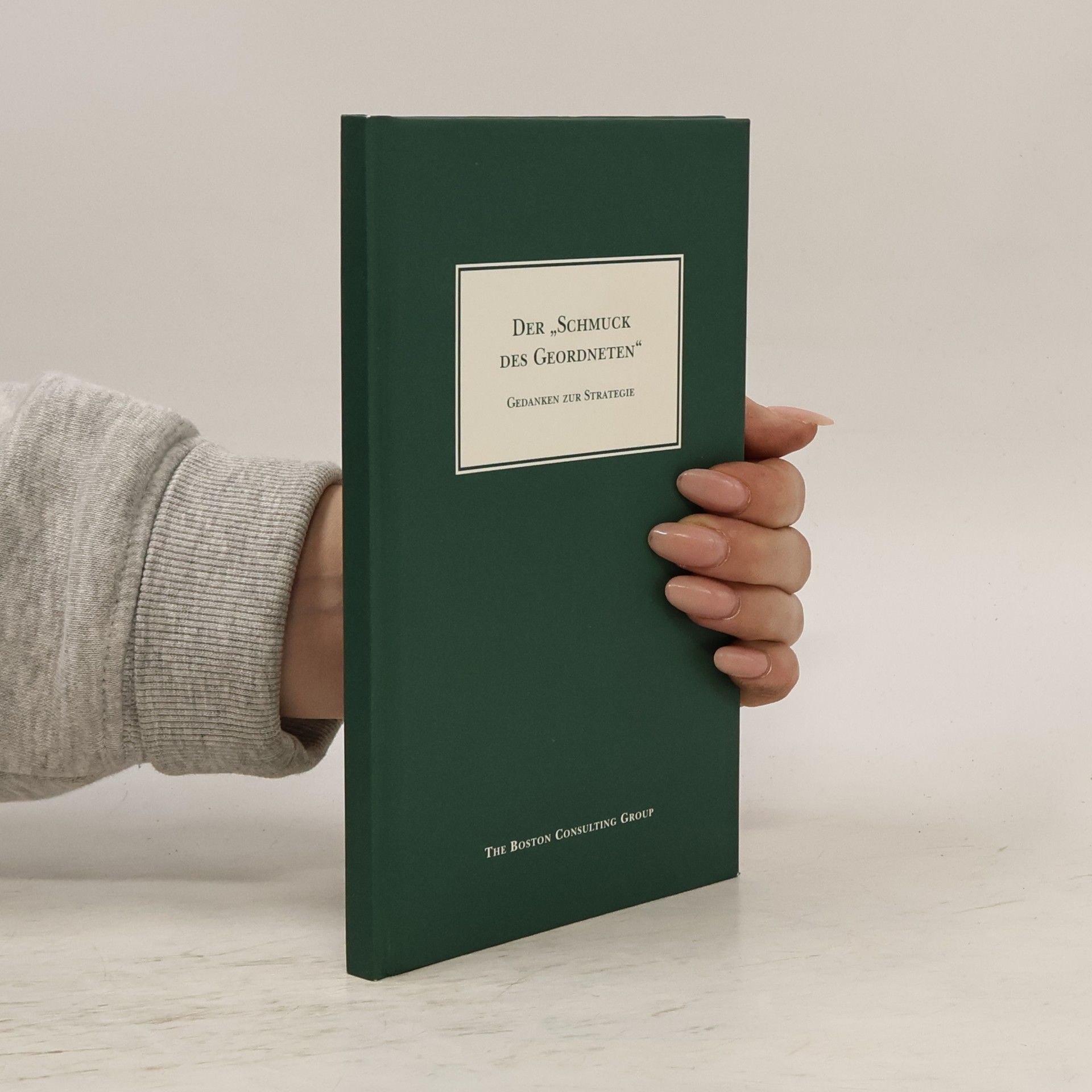Various authors Der Schmuck des geordneten
