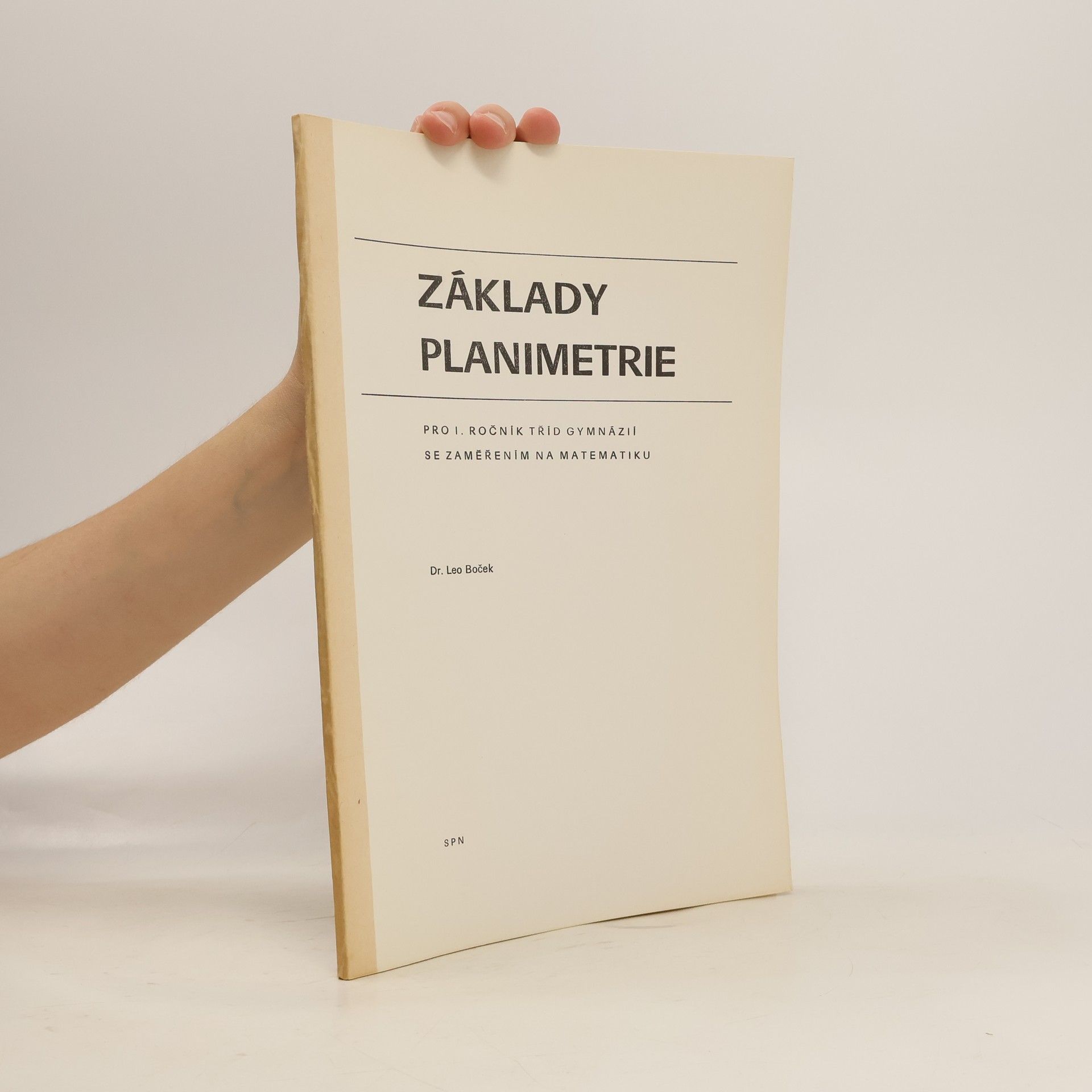 Leo Boček Základy planimetrie