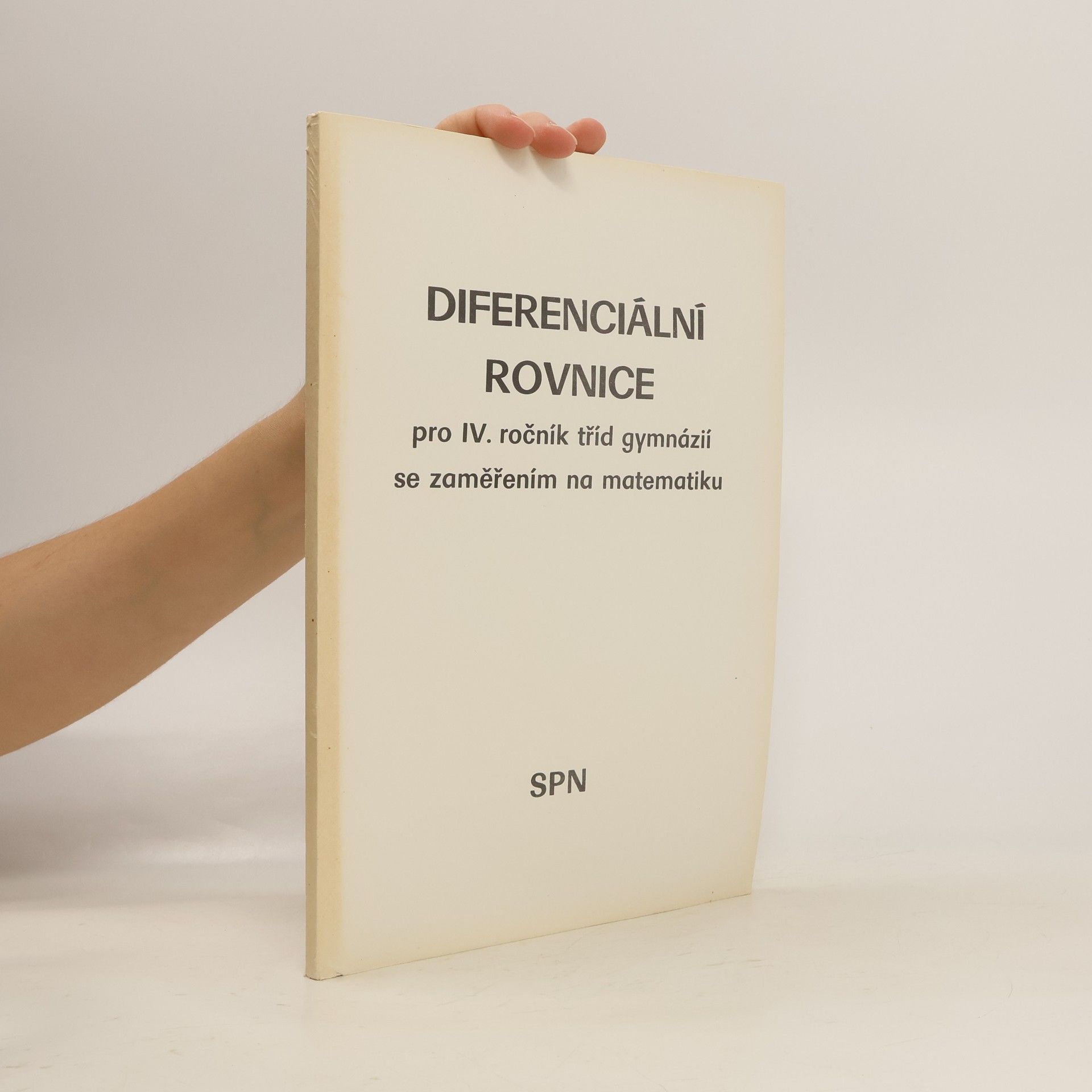Jana Stará Diferenciální rovnice