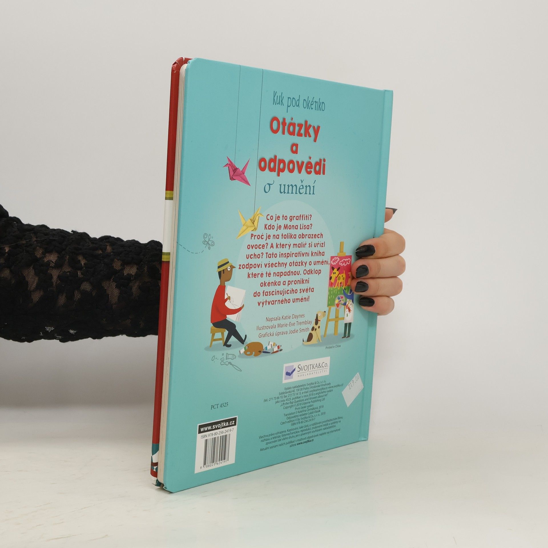 Katie Daynes Otázky a odpovědi o umění