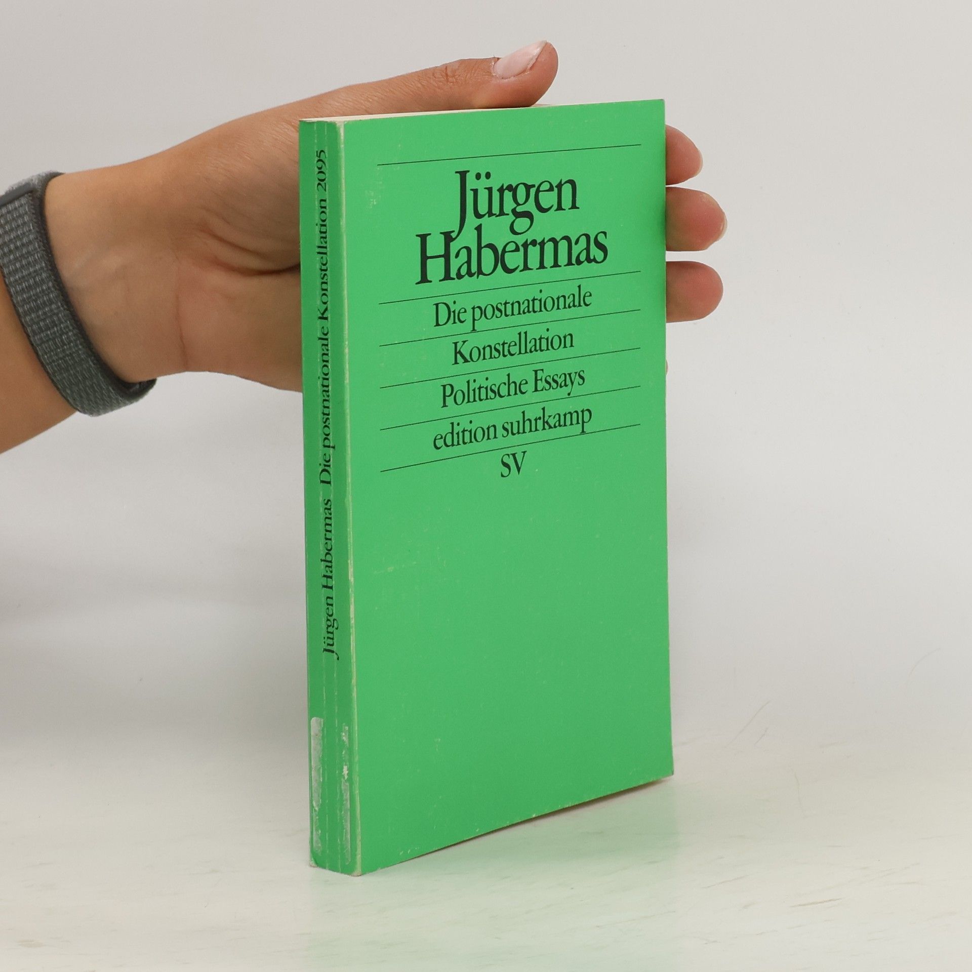 Jürgen Habermas Die postnationale Konstellation